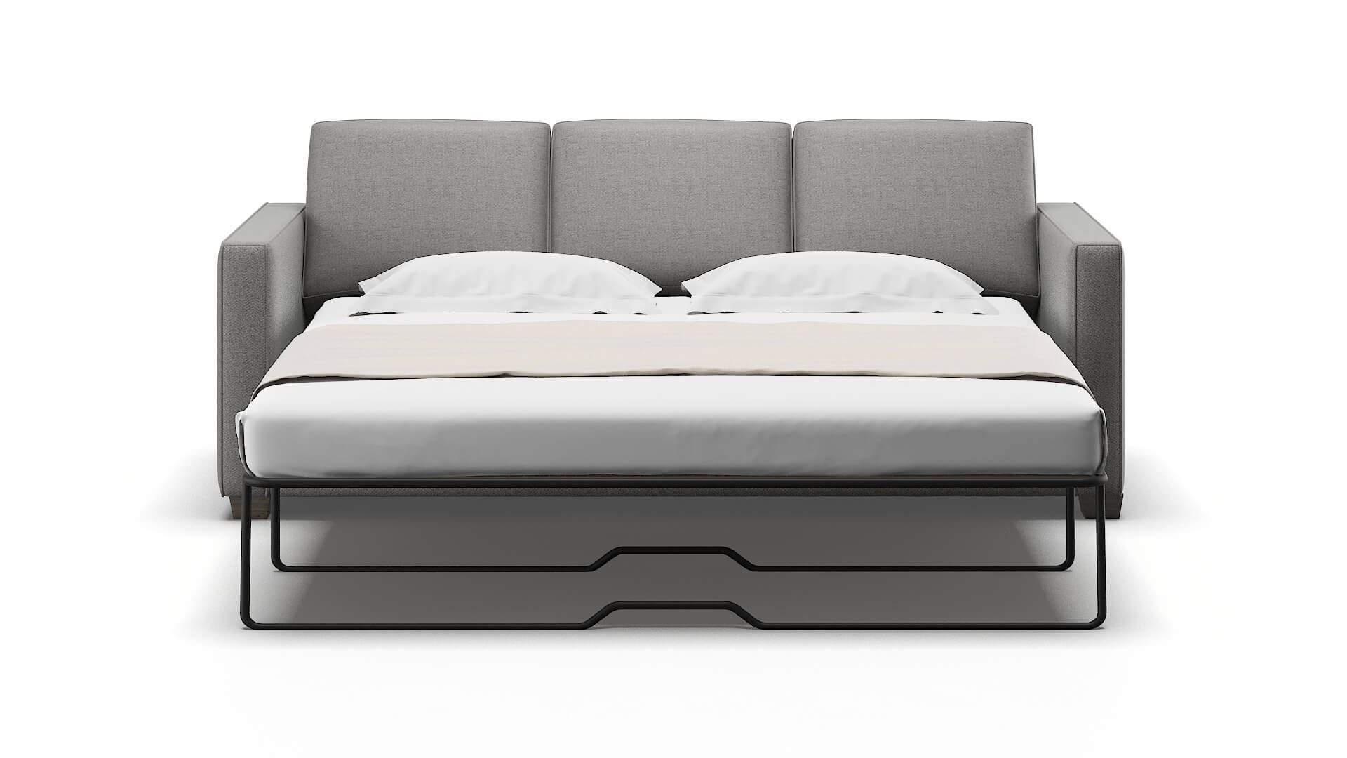 Calgary Catalina Steel Sofa Sleeper Espresso legs 1