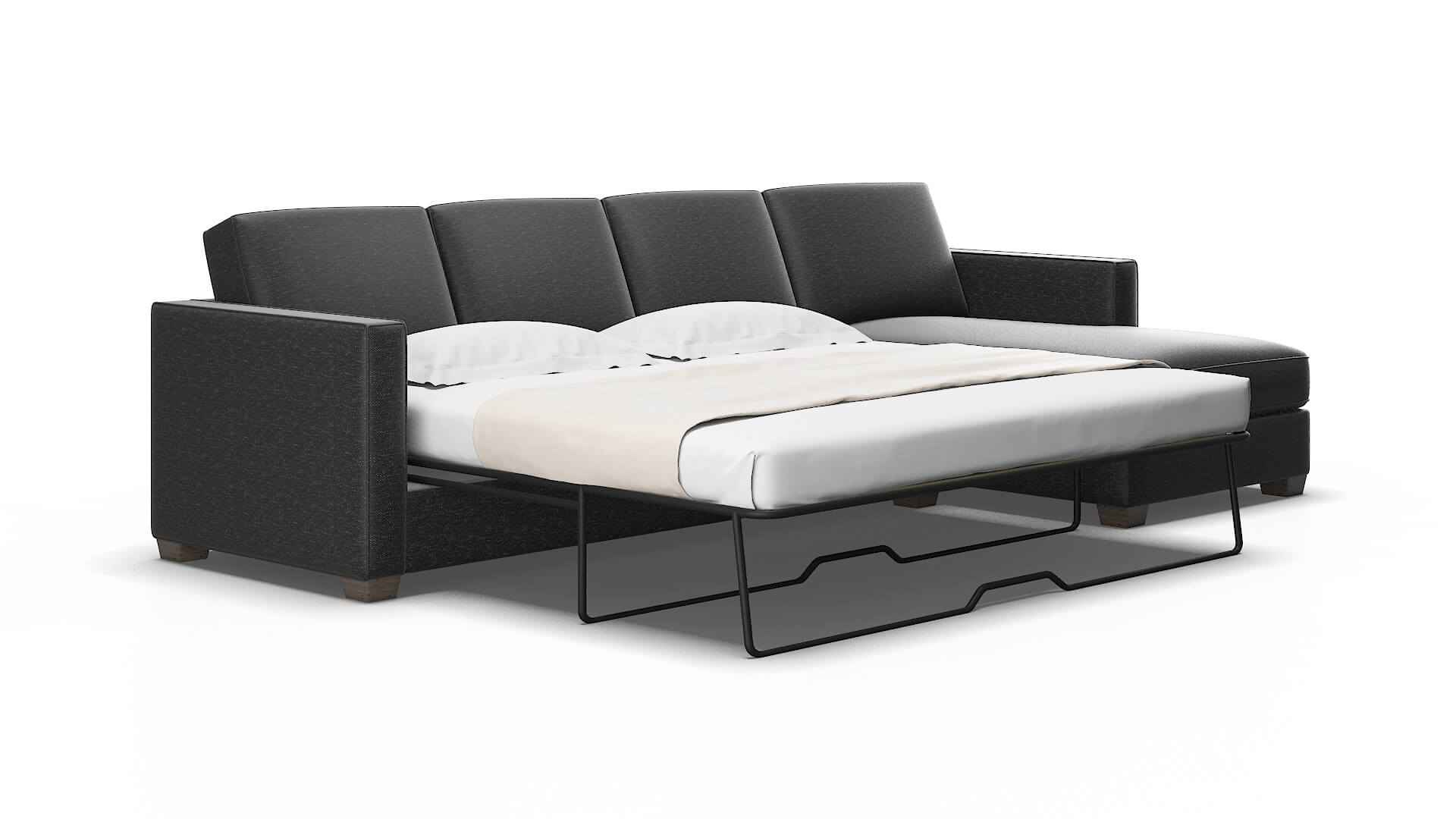 Calgary Chance denim Panel sleeper Espresso Legs  2