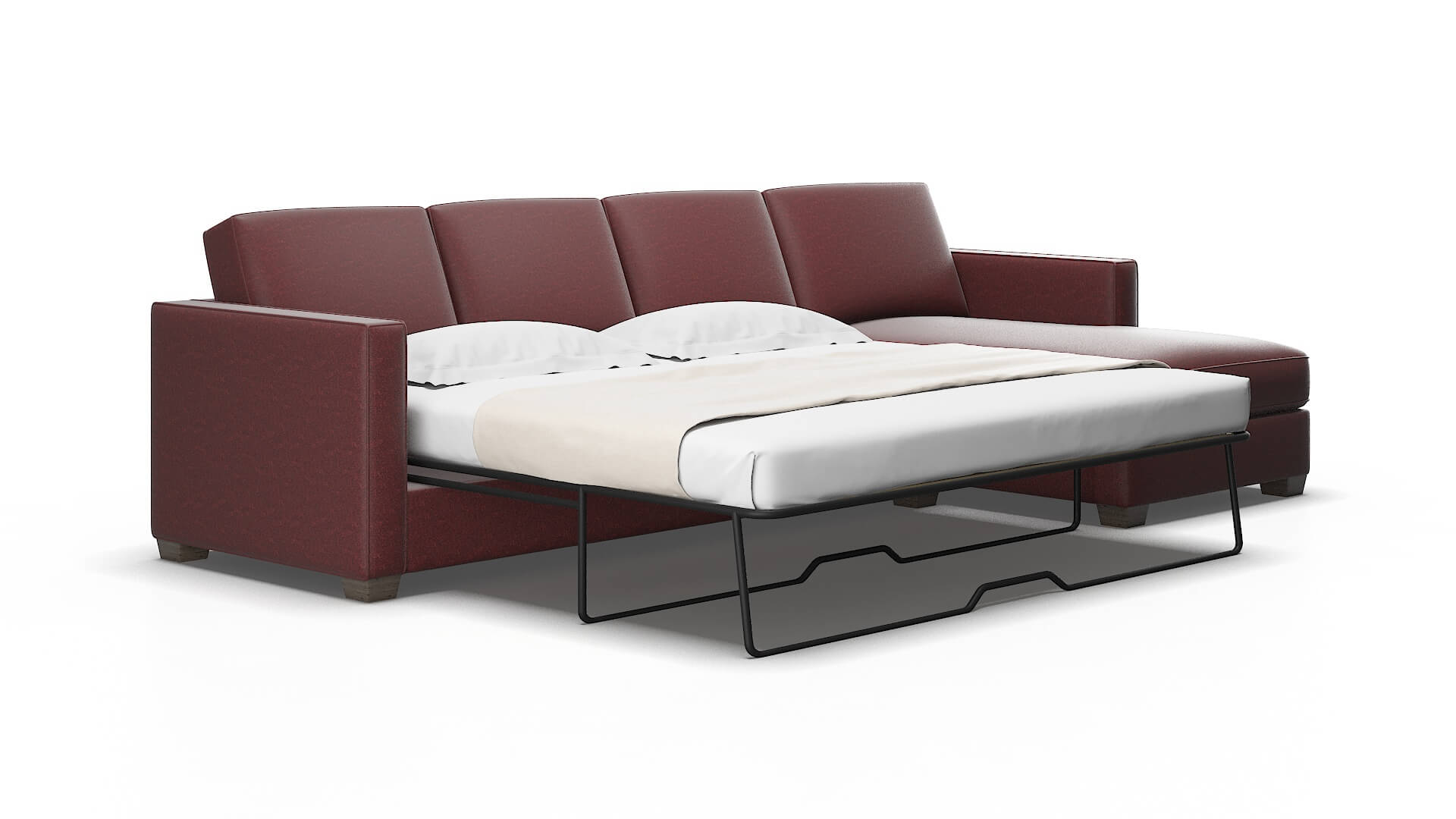 Calgary Derby Berry Panel Sleeper Espresso legs 2