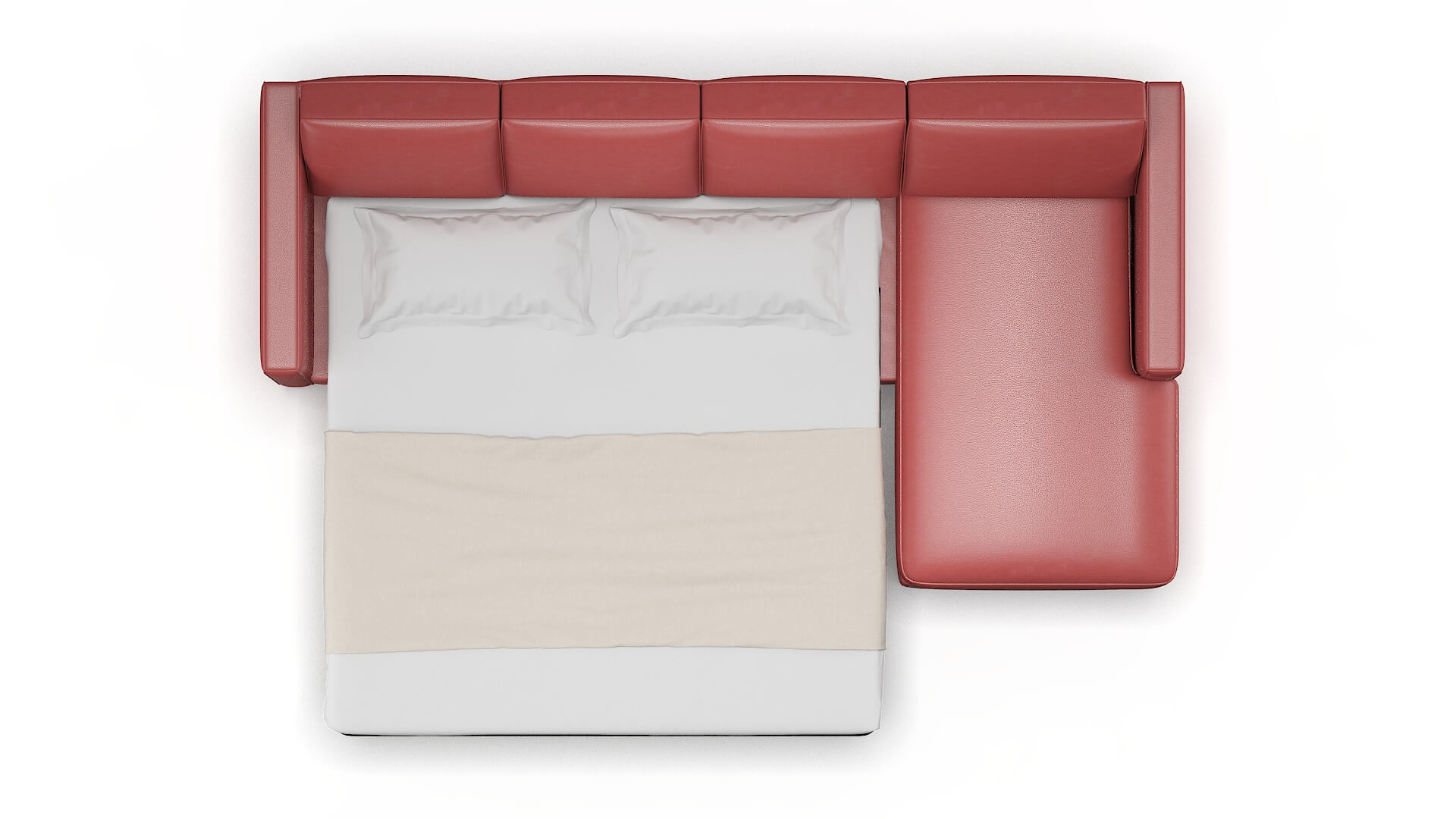 Calgary Dillion Cordovan Panel Sleeper Espresso legs 3