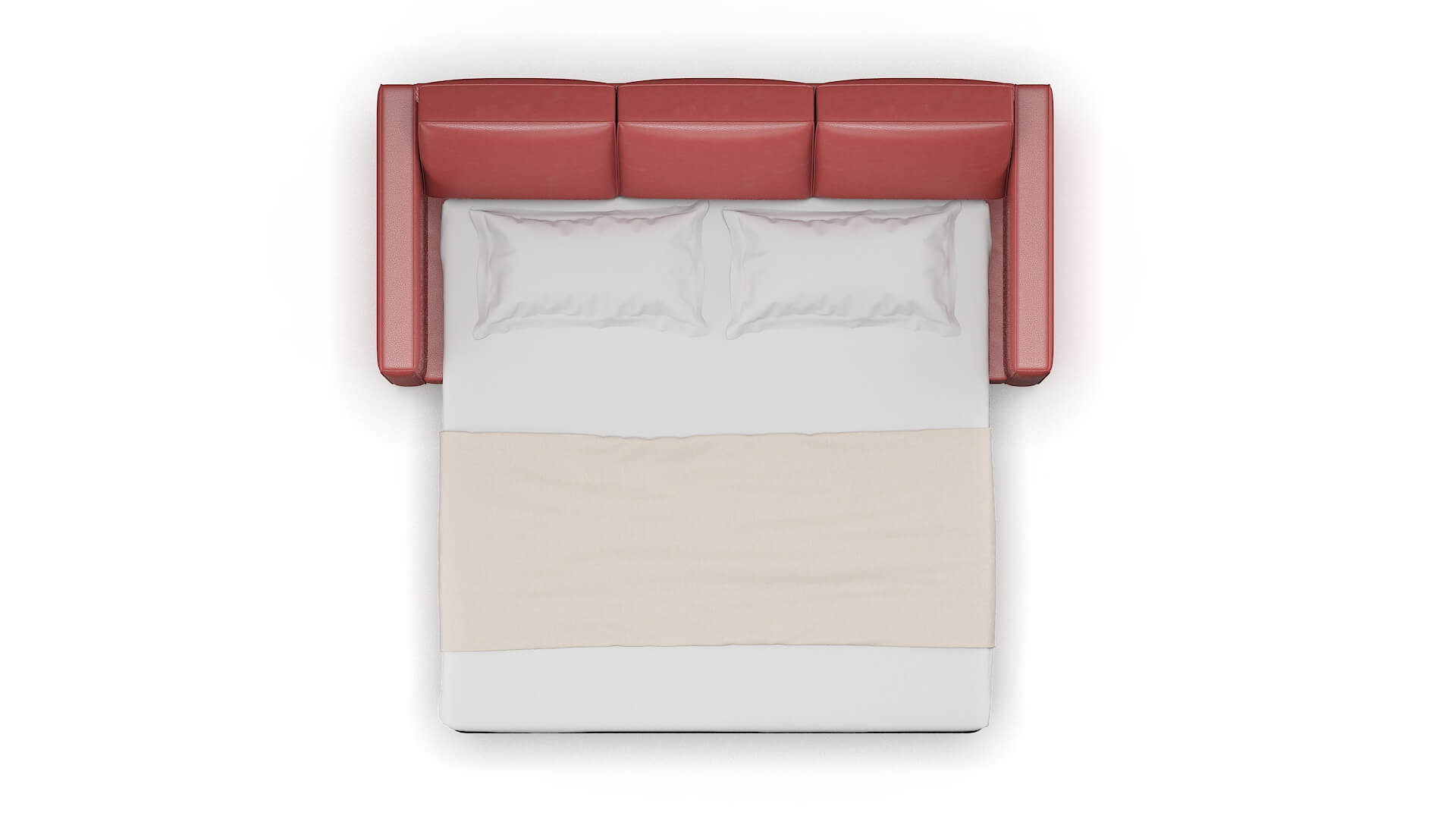 Calgary Dillion Cordovan Sofa Sleeper Espresso legs 3