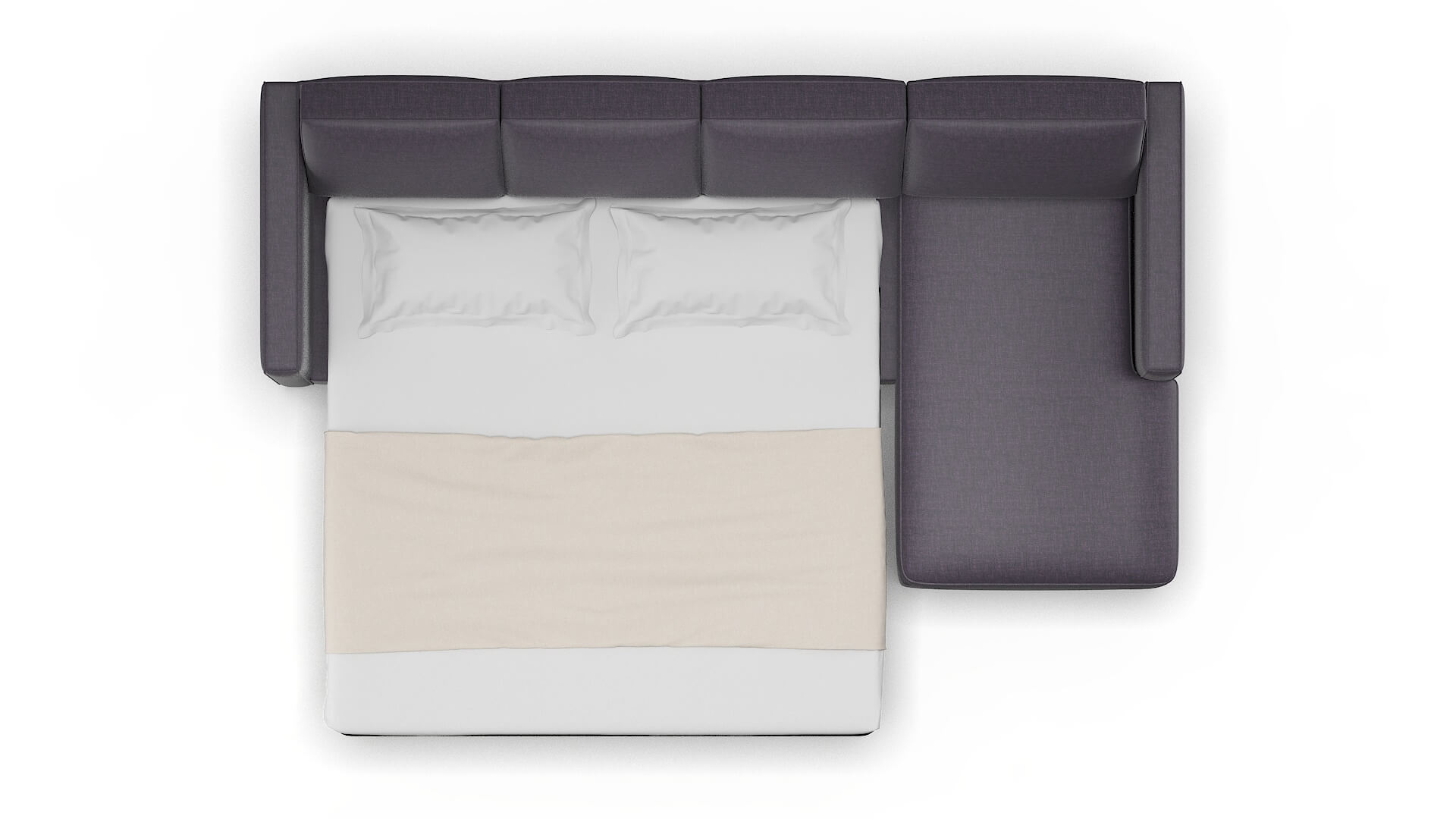 Calgary Durham Ink Panel Sleeper Espresso legs 3