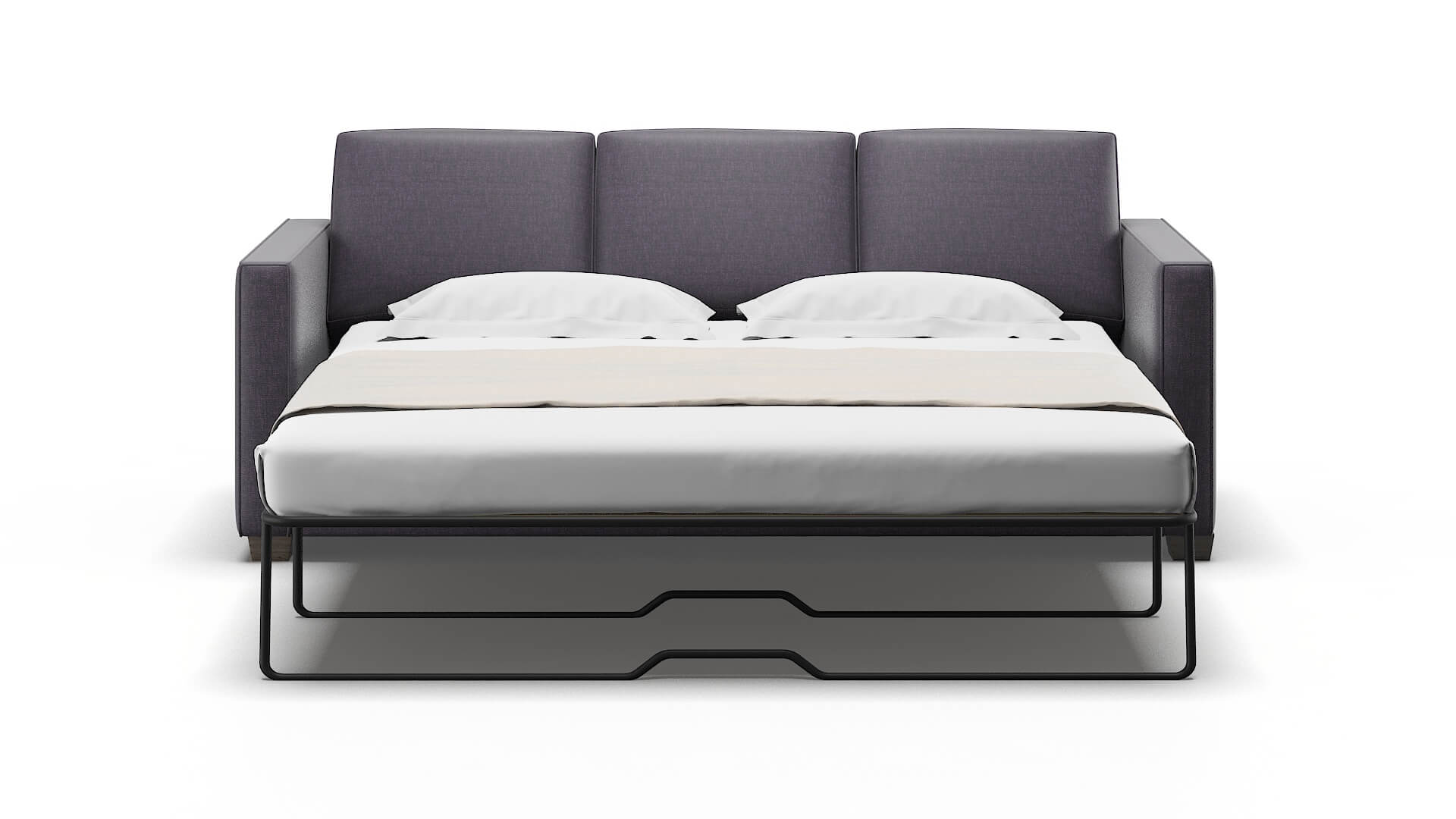 Calgary Durham Ink Sofa Sleeper Espresso legs 1