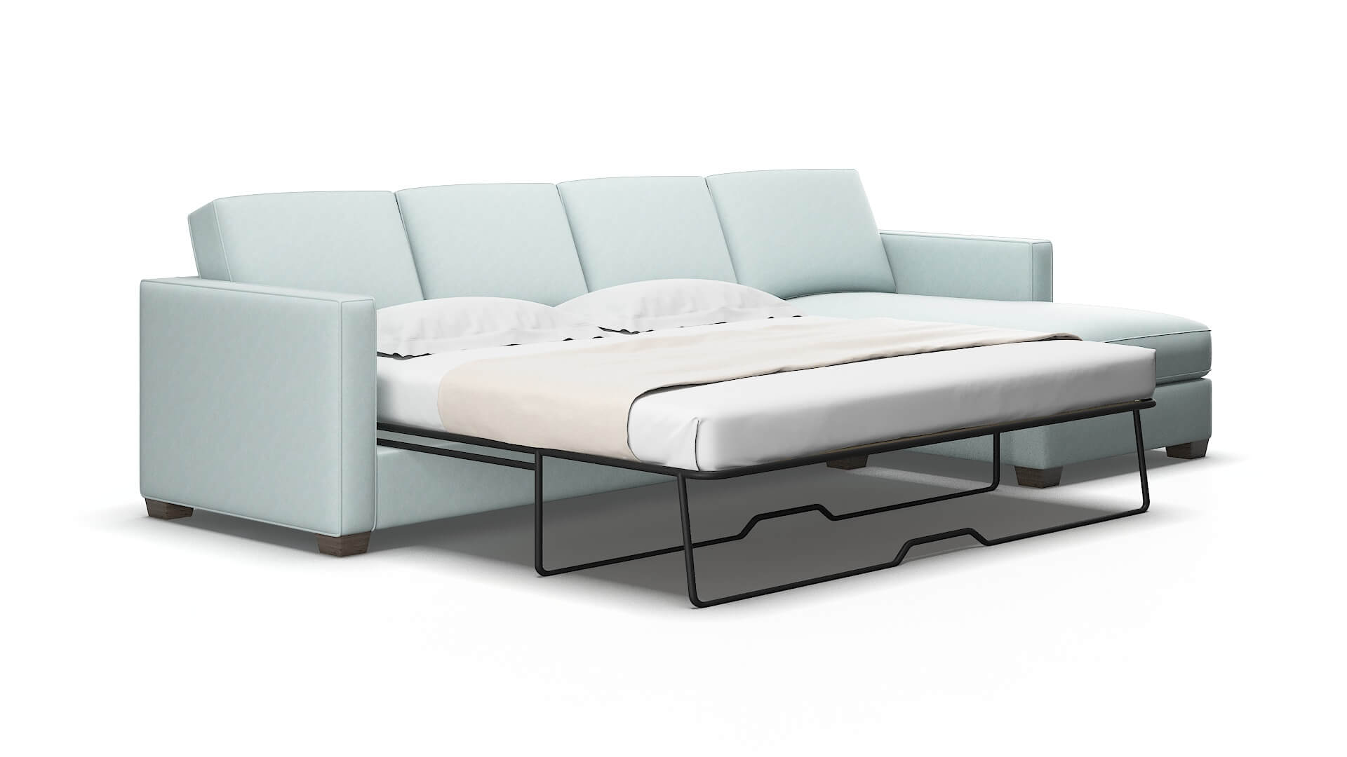 Calgary Elliot spa Panel sleeper Espresso Legs  2