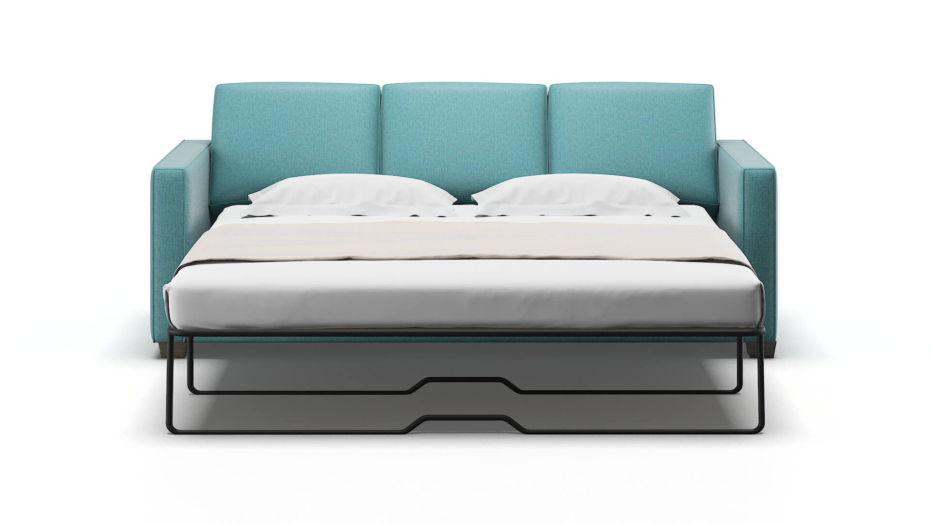 Calgary Hepburn_hrp Emerald Sofa Sleeper Espresso legs 1