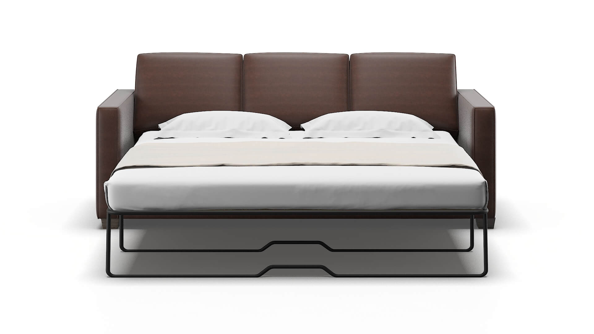 Calgary Insight Cafe Sofa Sleeper Espresso legs 1