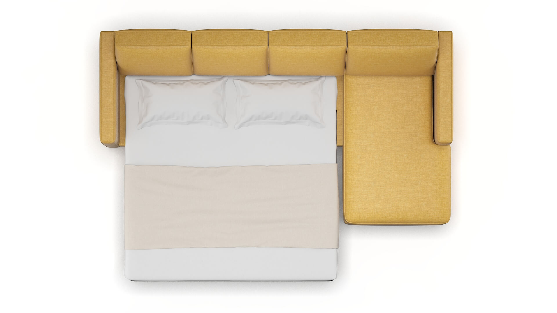 Calgary Jade 400 Panel Sleeper Espresso legs 3