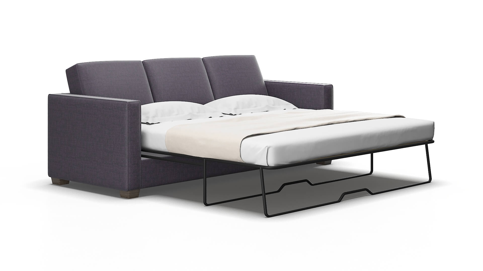 Calgary Keylargo Grape Sofa Sleeper Espresso legs 2
