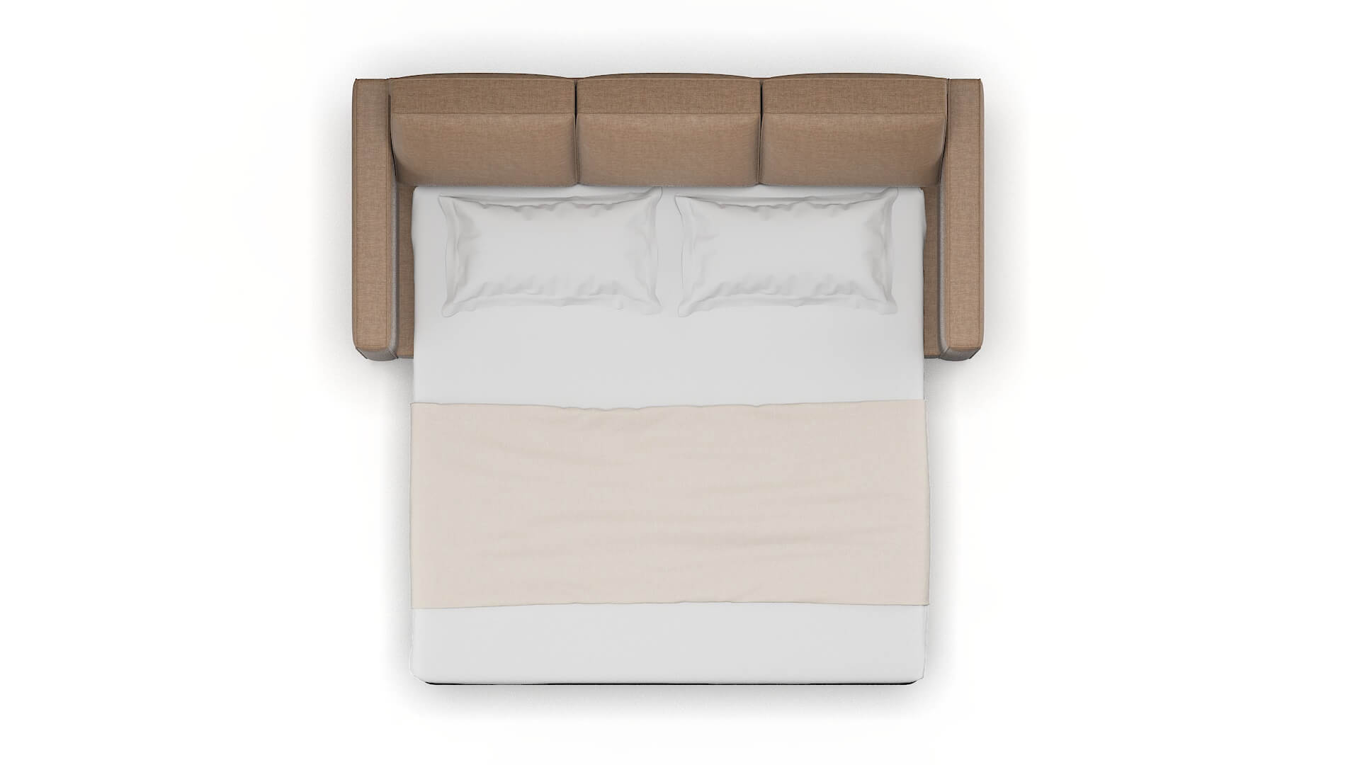 Calgary Keylargo Mink Sofa Sleeper Espresso legs 3