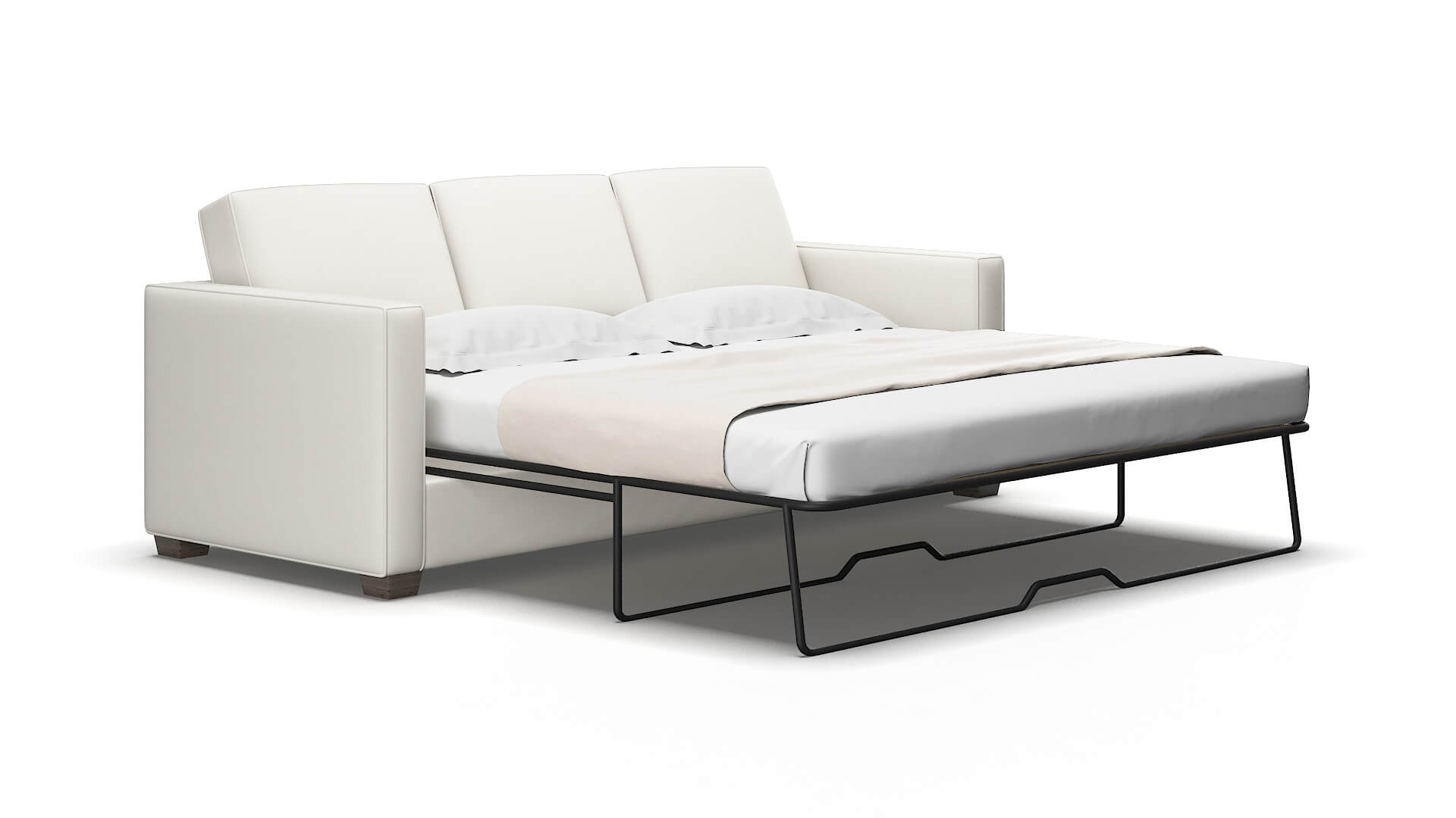 Calgary Keylargo oatmeal Sofa sleeper Espresso Legs  2