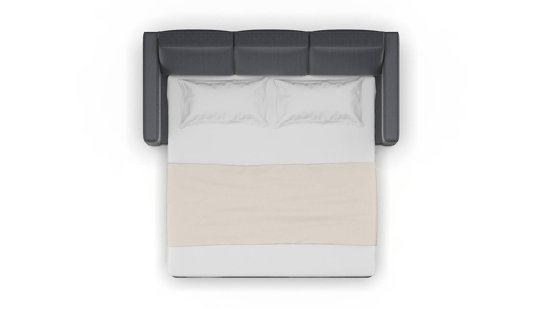 Calgary Malibu Sea Sofa Sleeper Espresso legs 3