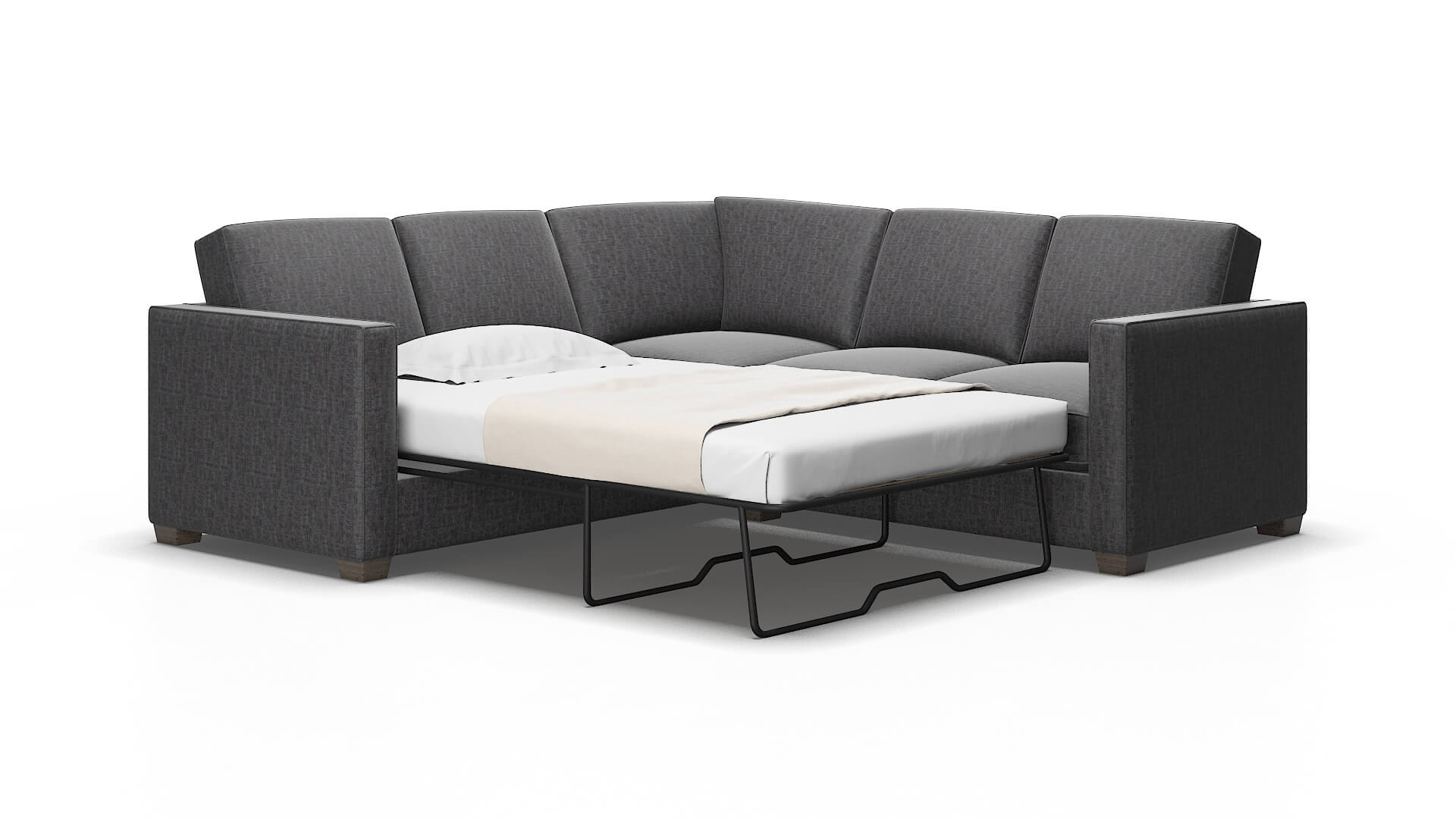 Calgary Marcy-baltic Sectional sleeper Espresso Legs  2
