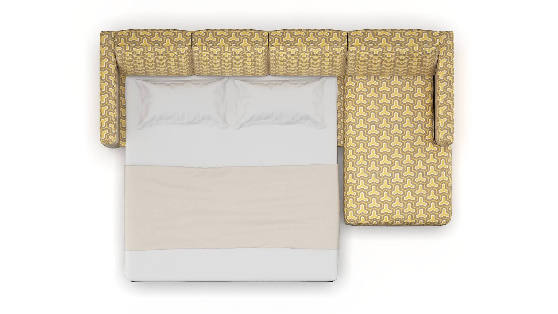 Calgary Merci Dijon Panel Sleeper Espresso legs 3