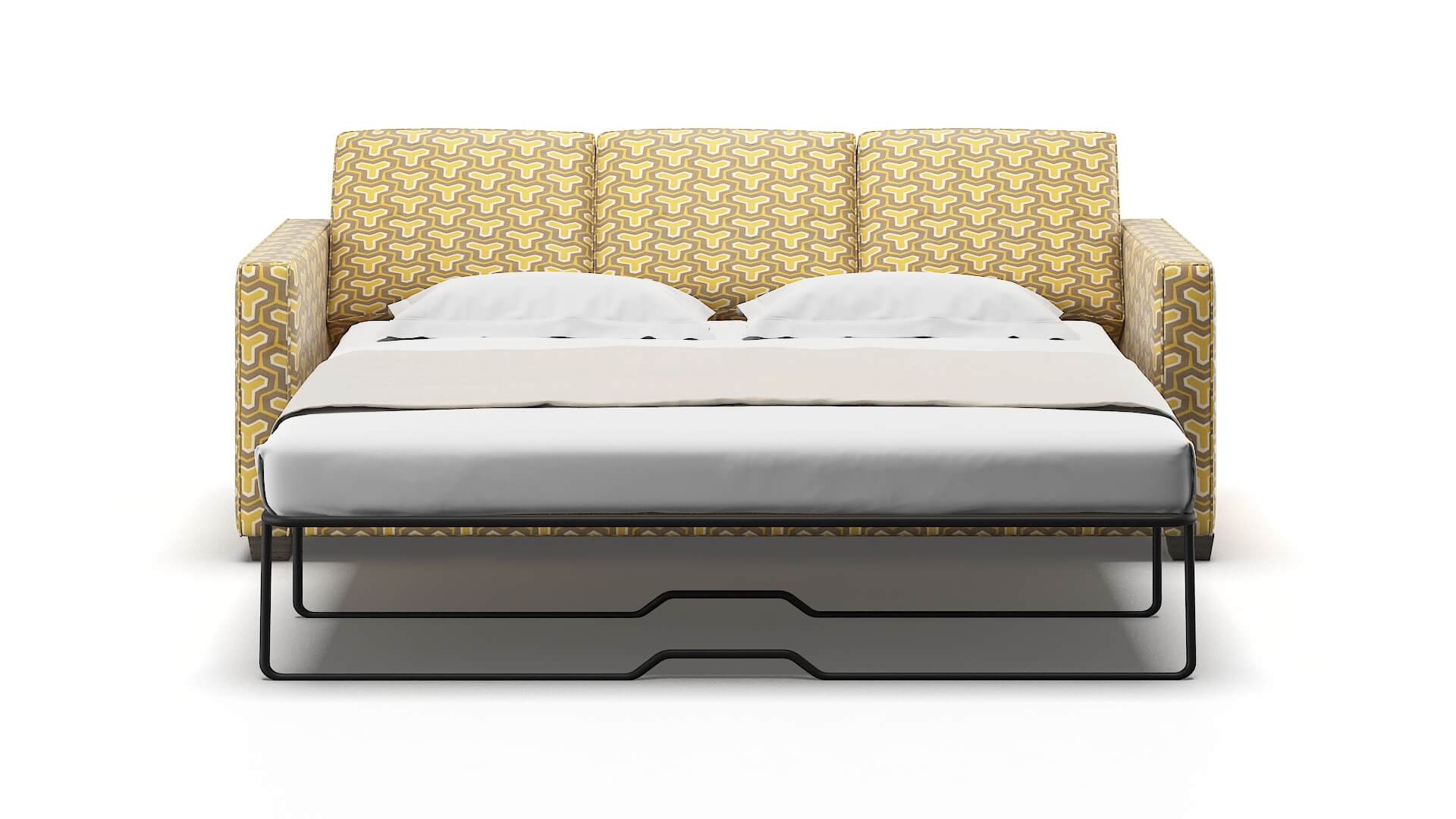 Calgary Merci Dijon Sofa Sleeper Espresso legs 1