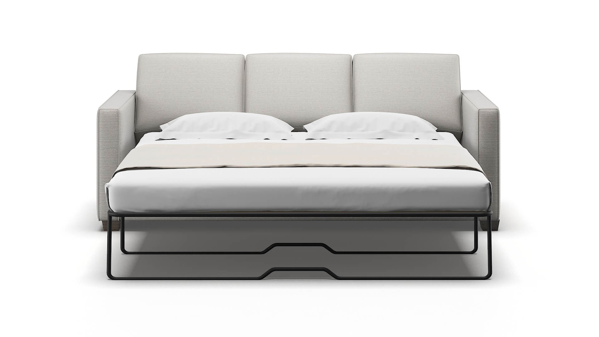 Calgary Naples Ash Sofa Sleeper Espresso legs 1