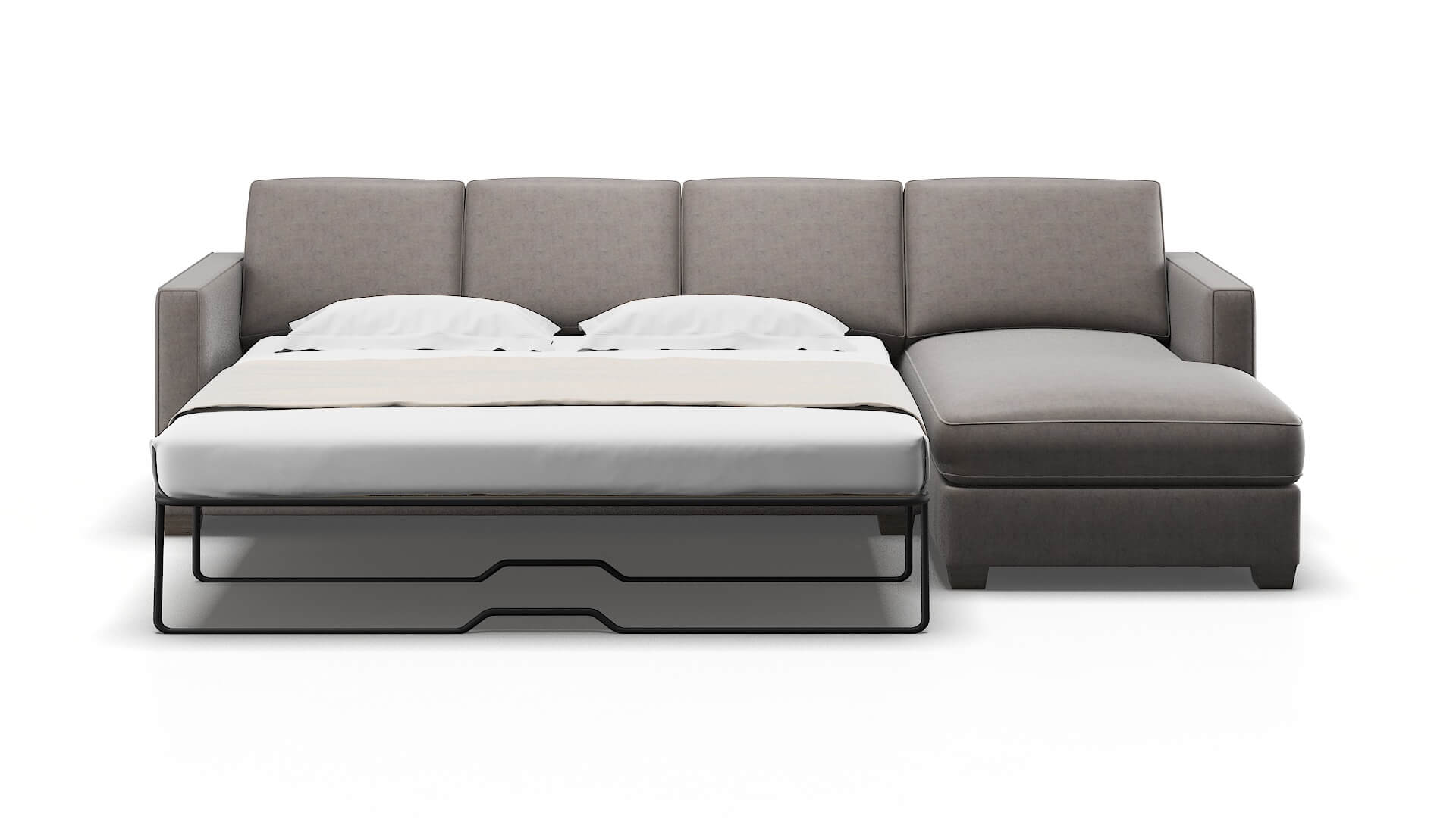 Calgary Noble Otter Panel Sleeper Espresso legs 1