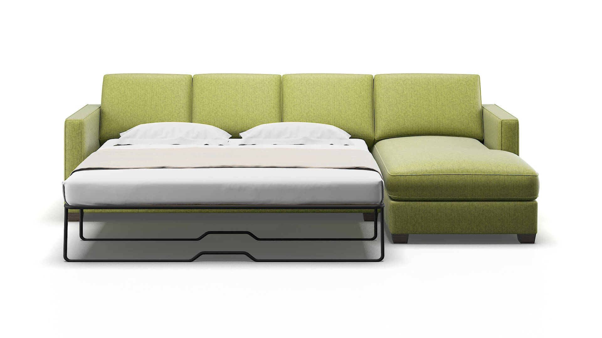 Calgary Notion Appletini Panel Sleeper Espresso legs 1