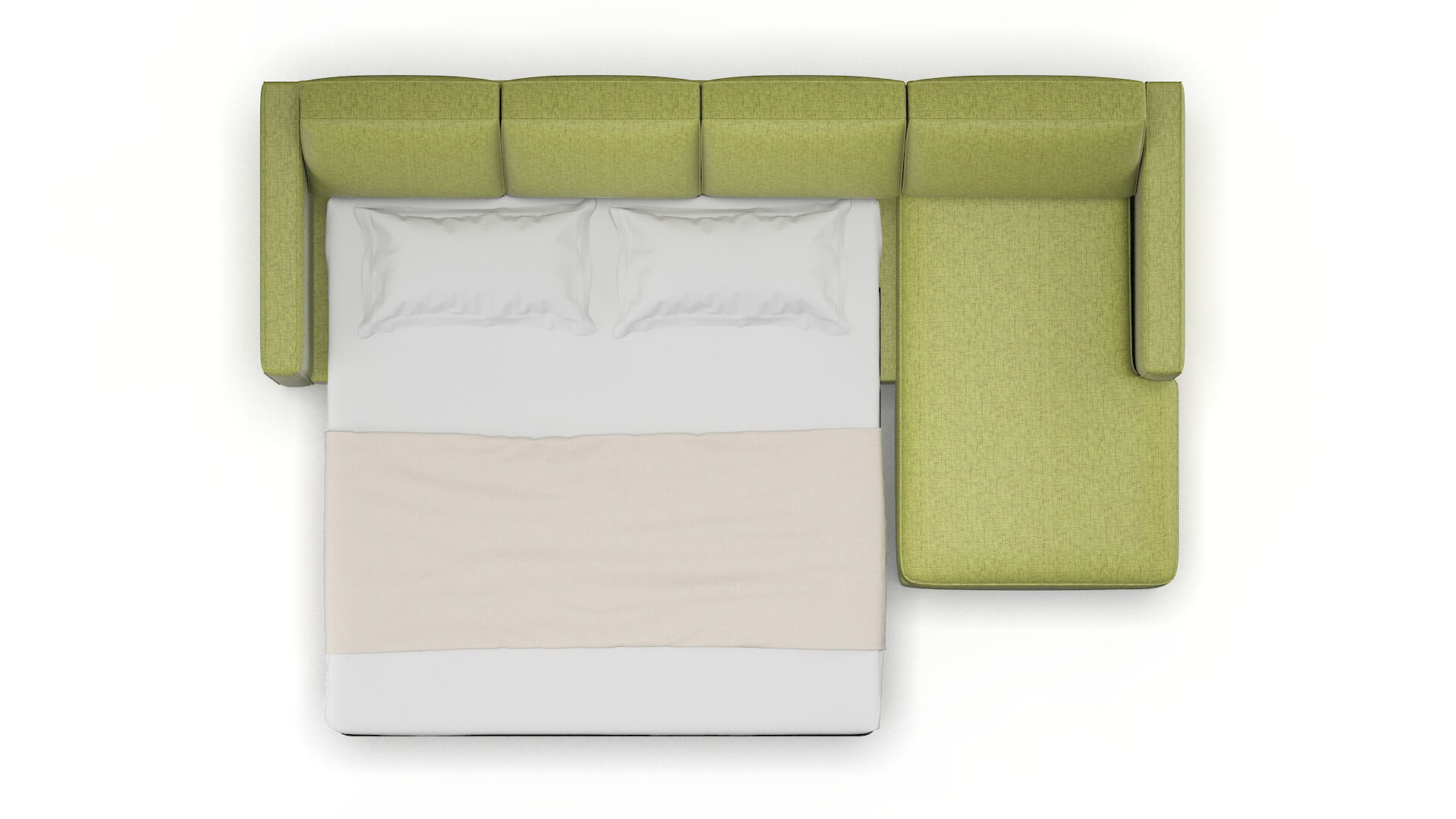 Calgary Notion Appletini Panel Sleeper Espresso legs 3