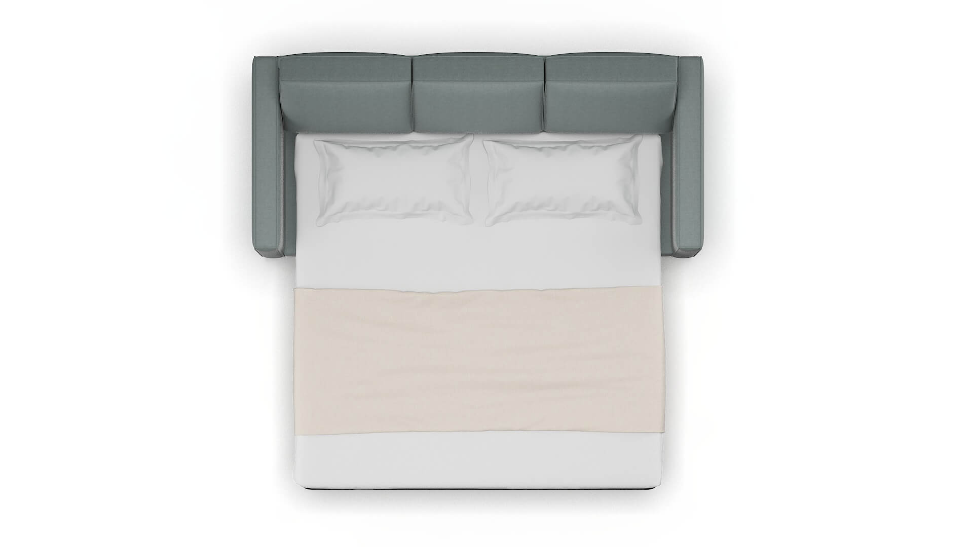 Calgary Oakley Baltic Sofa Sleeper Espresso legs 3