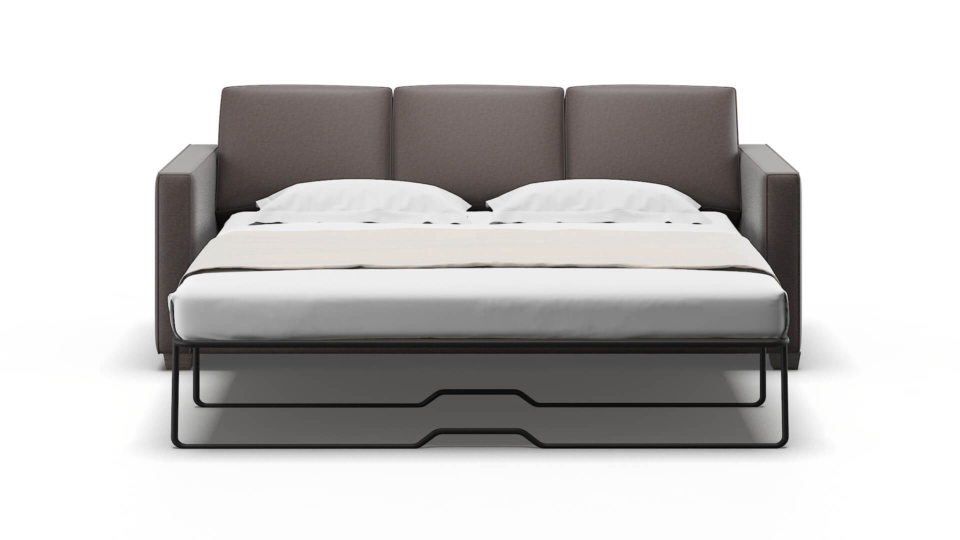 Calgary Oscar Chocolate Sofa Sleeper Espresso legs 1