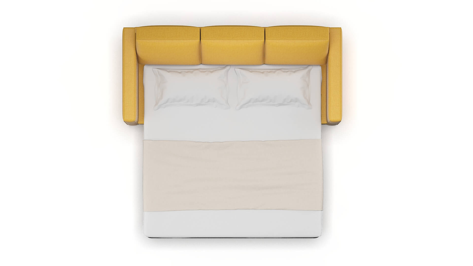 Calgary Portland Dijon Sofa Sleeper Espresso legs 3