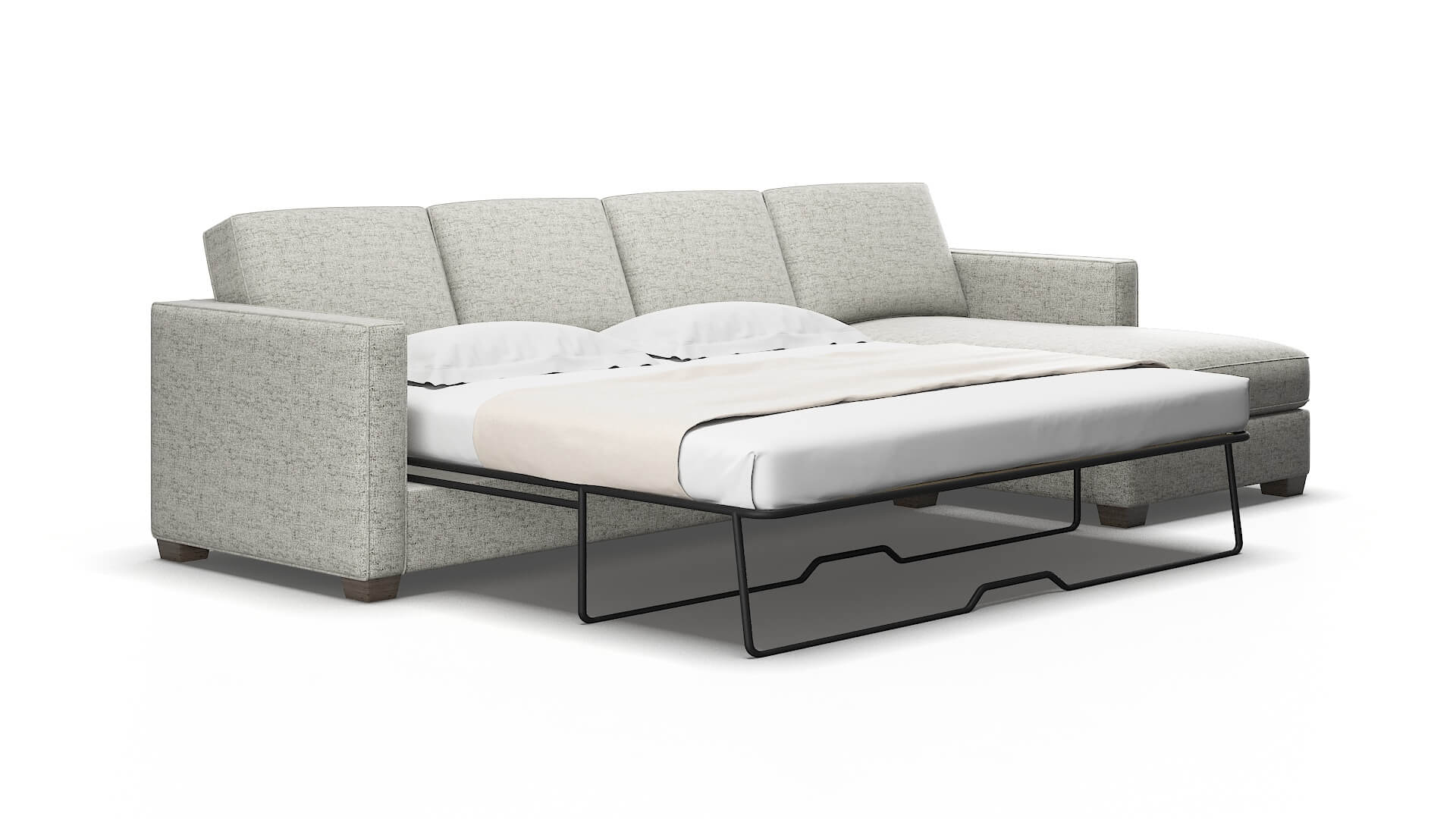 Calgary Prime gravel Panel sleeper Espresso Legs  2