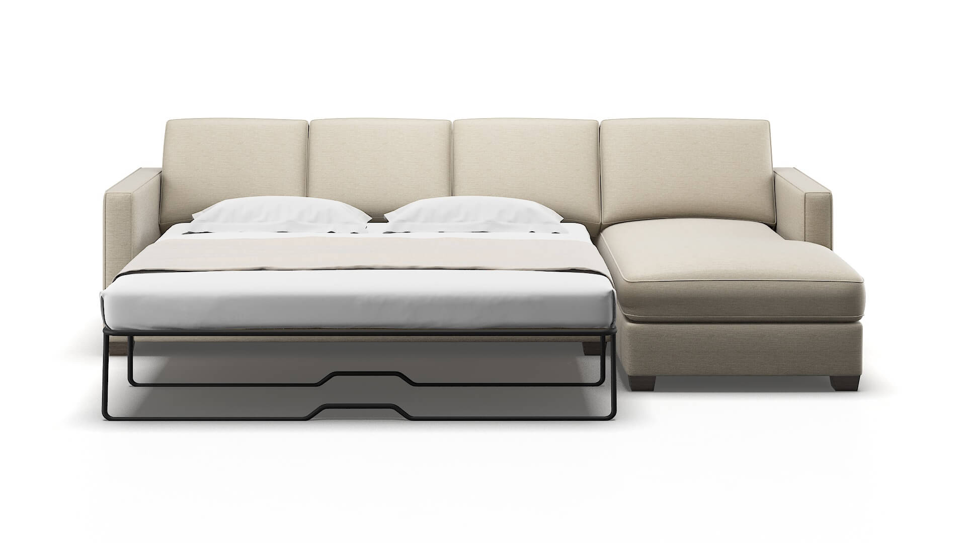 Calgary Rocket Dove Panel Sleeper Espresso legs 1