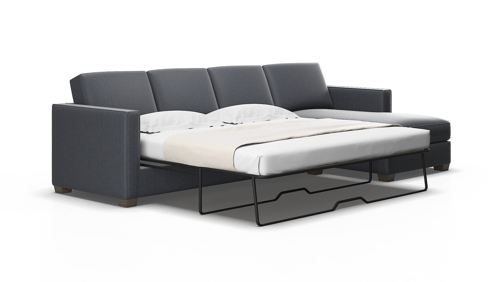 Calgary Rocket Eclipse Panel Sleeper Espresso legs 2