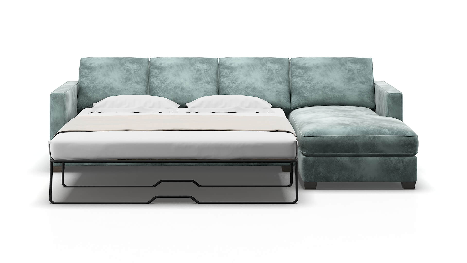 Calgary Royale Cloud Panel Sleeper Espresso legs 1