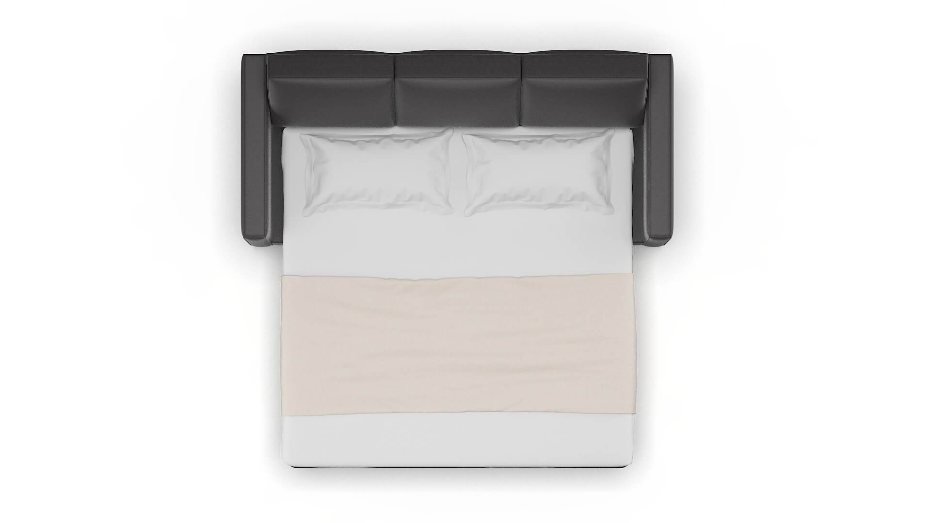 Calgary Royale Eclipse Sofa Sleeper Espresso legs 3