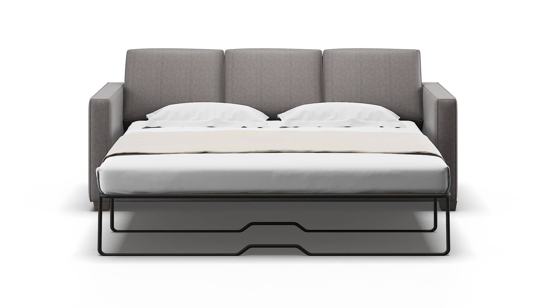 Calgary Sasha Granite Sofa Sleeper Espresso legs 1