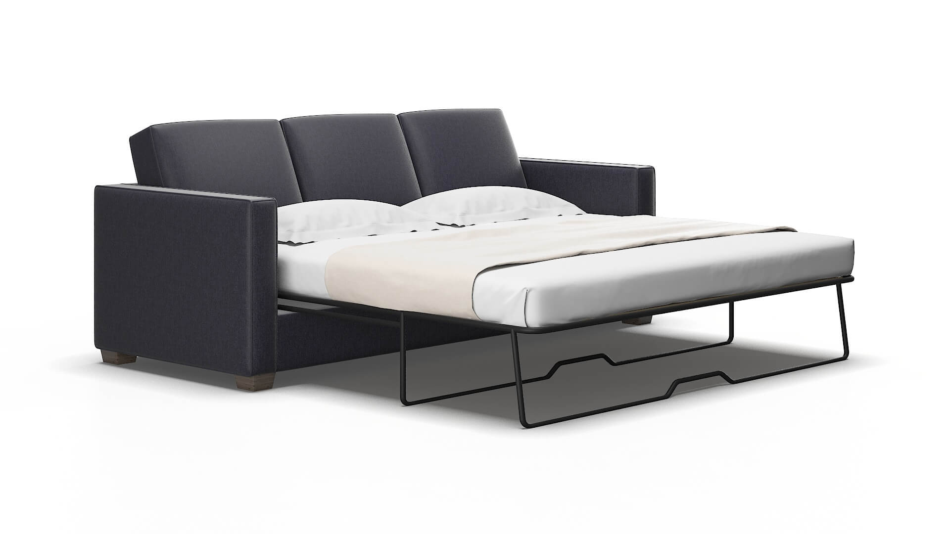 Calgary Sasha navy Sofa sleeper Espresso Legs  2