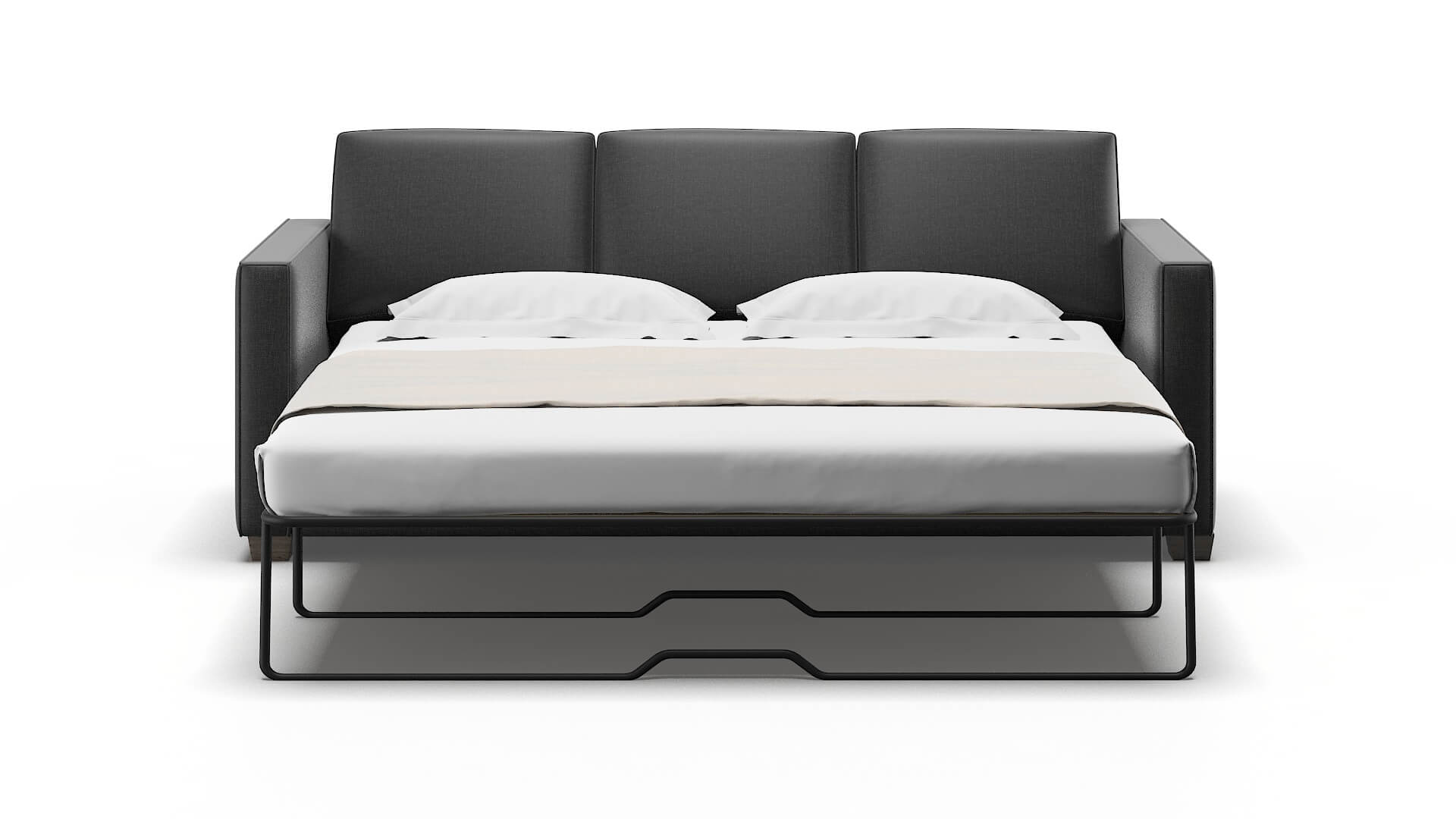 Calgary Sosoftness 54 Sofa Sleeper Espresso legs 1