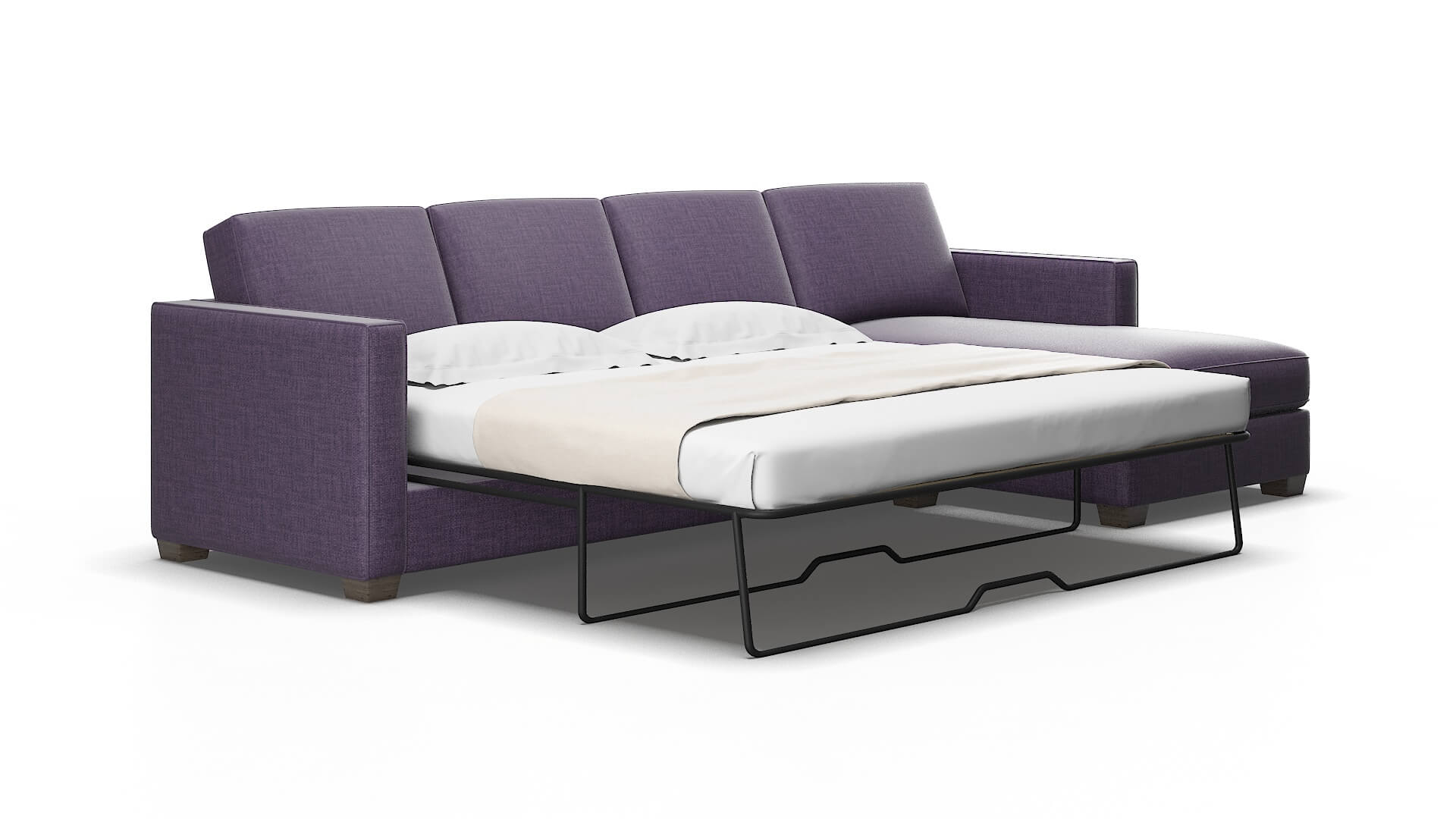 Calgary Tess blackberry Panel sleeper Espresso Legs  2