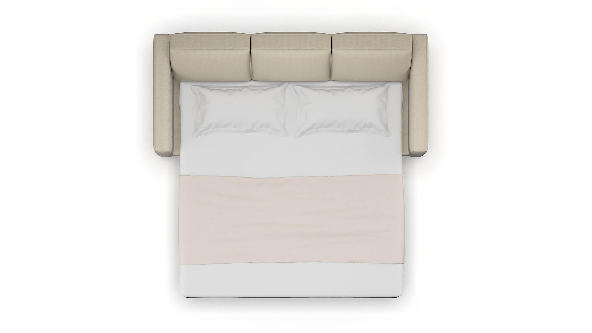 Calgary Urban_d Silver Sofa Sleeper Espresso legs 3