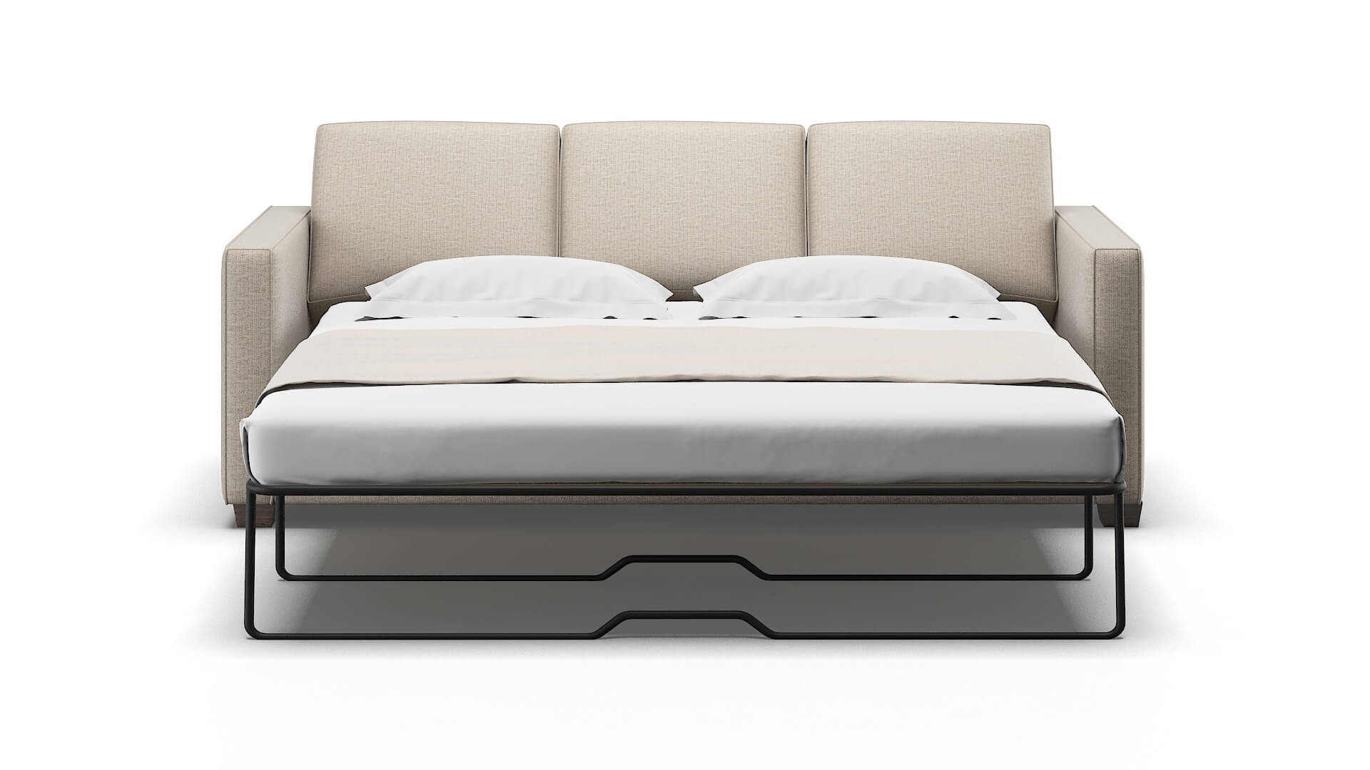 Calgary Urban_d Steel Sofa Sleeper Espresso legs 1