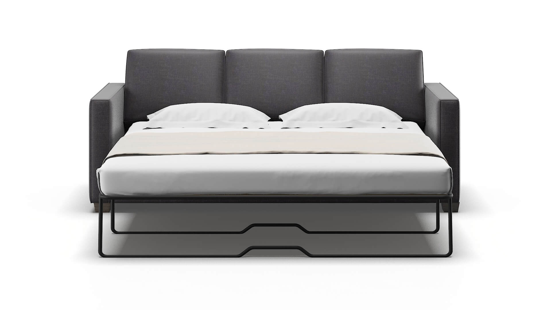 Calgary Venus Onyx Sofa Sleeper Espresso legs 1