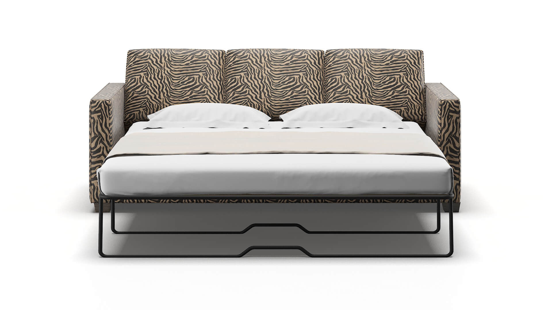 Calgary Zambia Coffee Sofa Sleeper Espresso legs 1