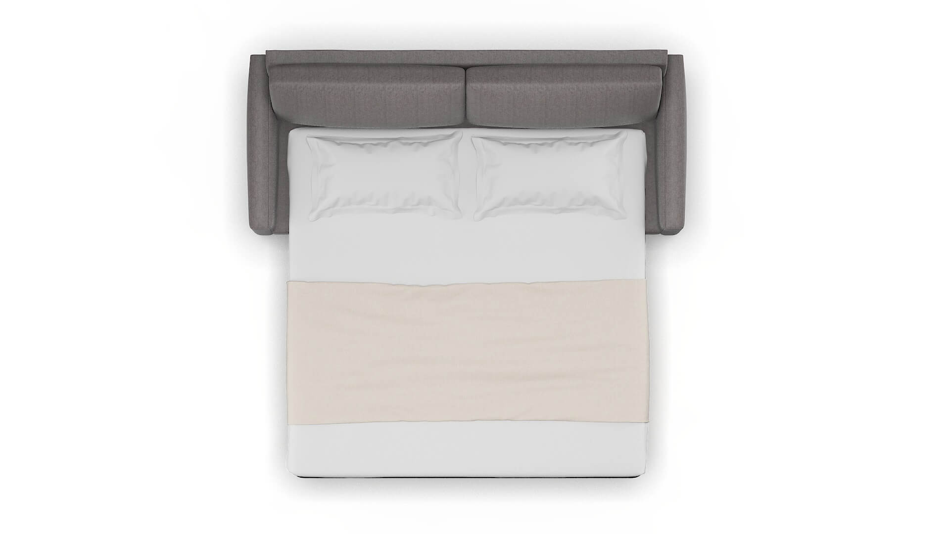 Cannes Atlas_plz Silver Sofa Sleeper Espresso legs 3