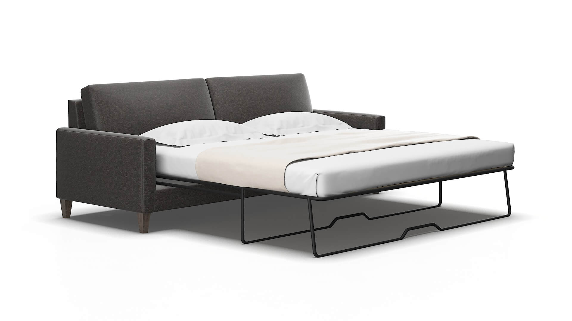 Cannes Avenger denim Sofa sleeper Espresso Legs  2
