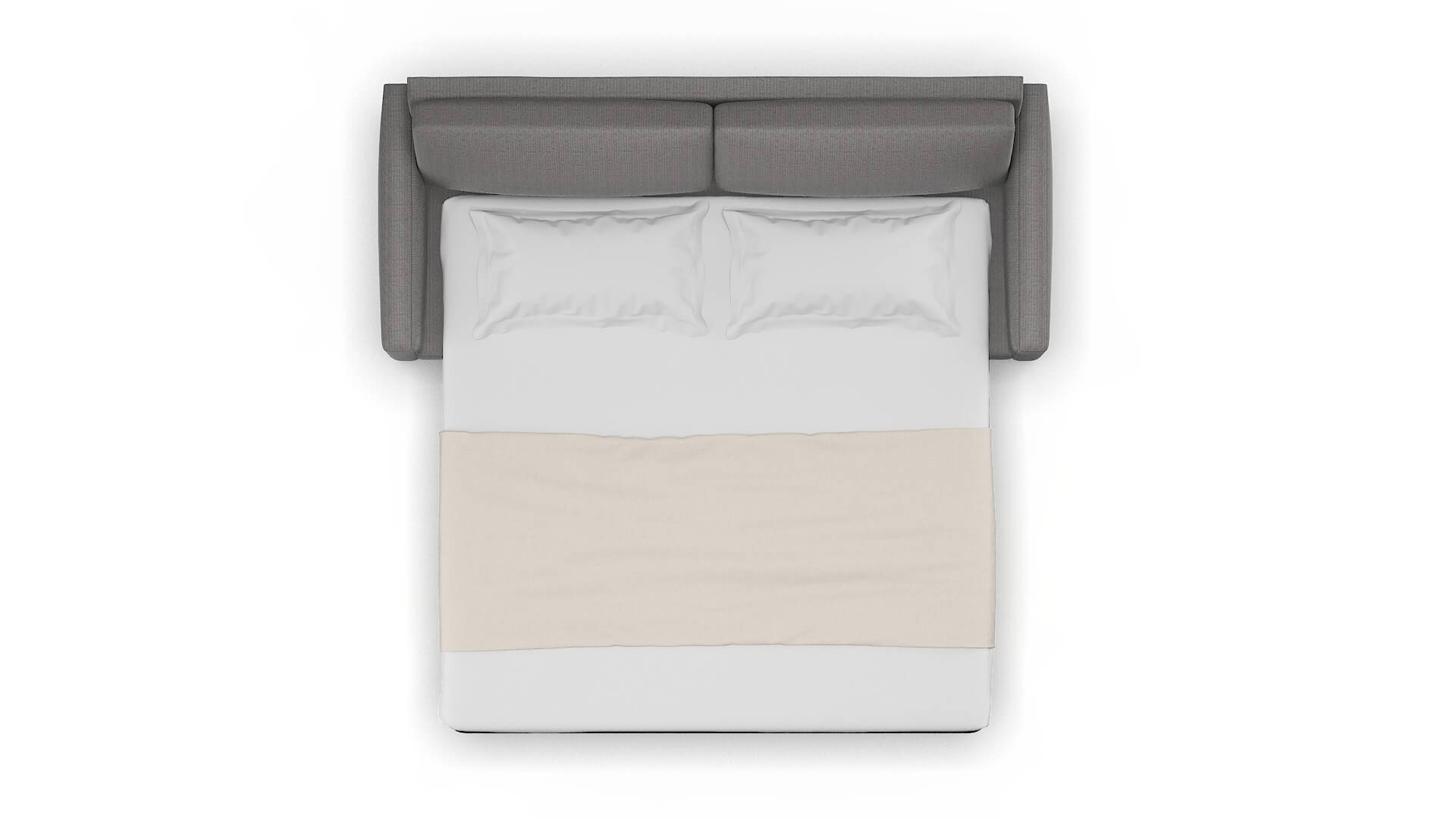 Cannes Avenger Zinc Sofa Sleeper Espresso legs 3