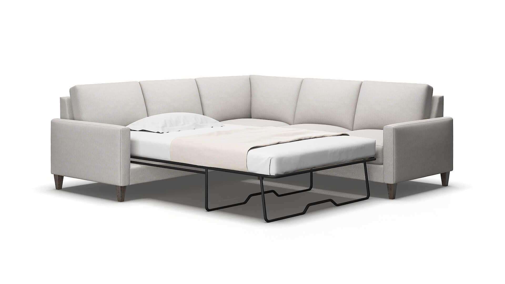 Cannes Curious spa Sectional sleeper Espresso Legs  2