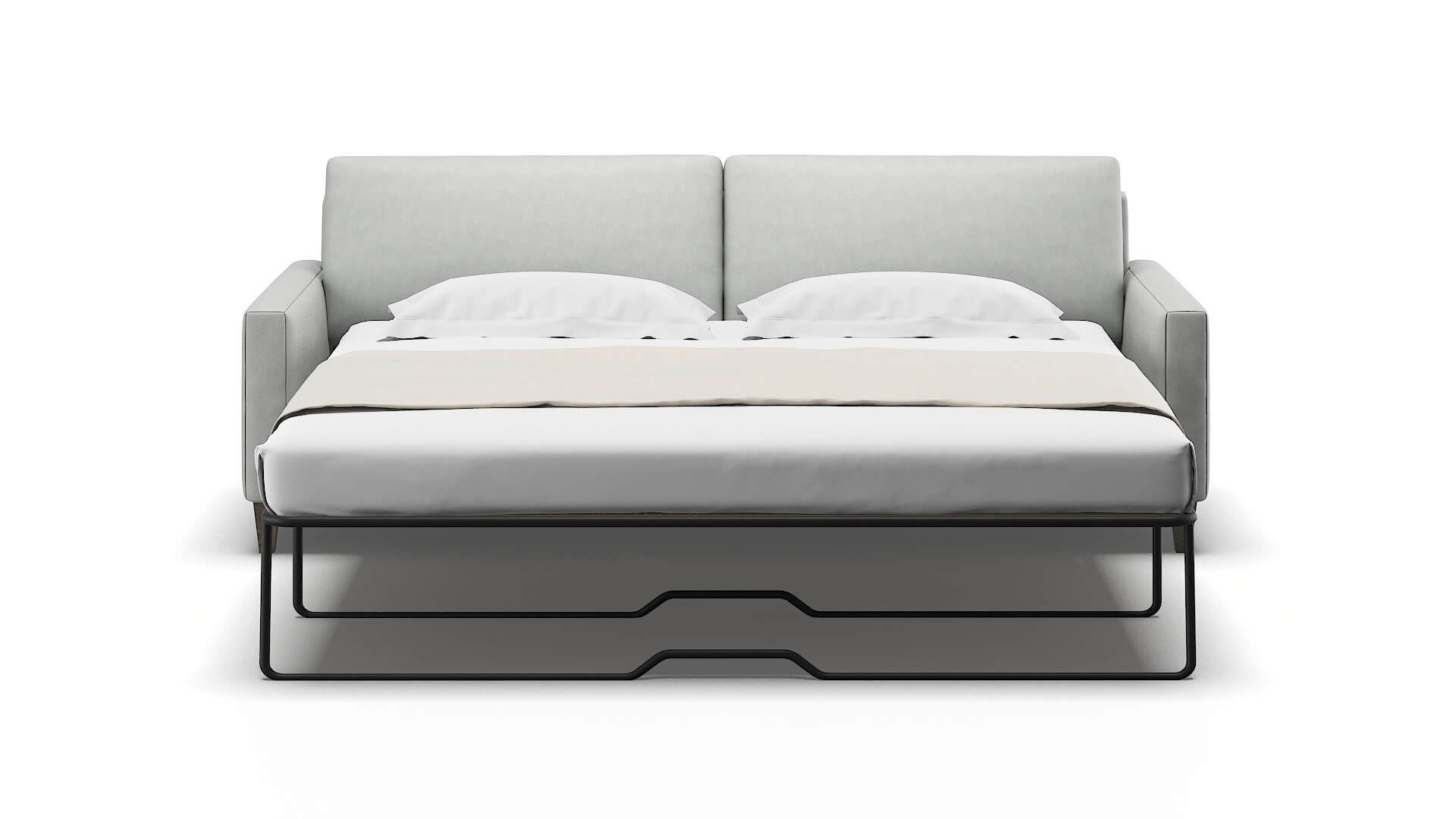 Cannes Dawson Platinum Sofa Sleeper Espresso legs 1