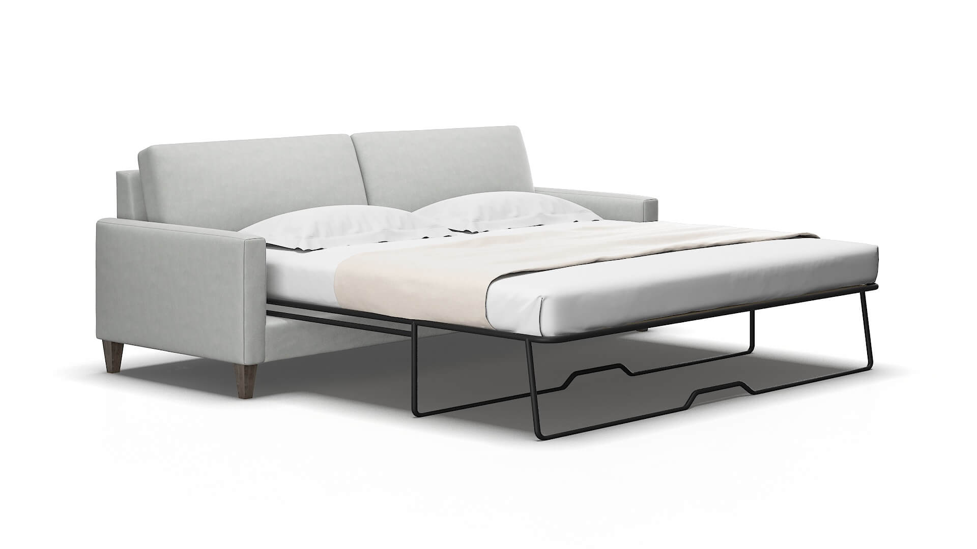 Cannes Dawson Platinum Sofa Sleeper Espresso legs 2
