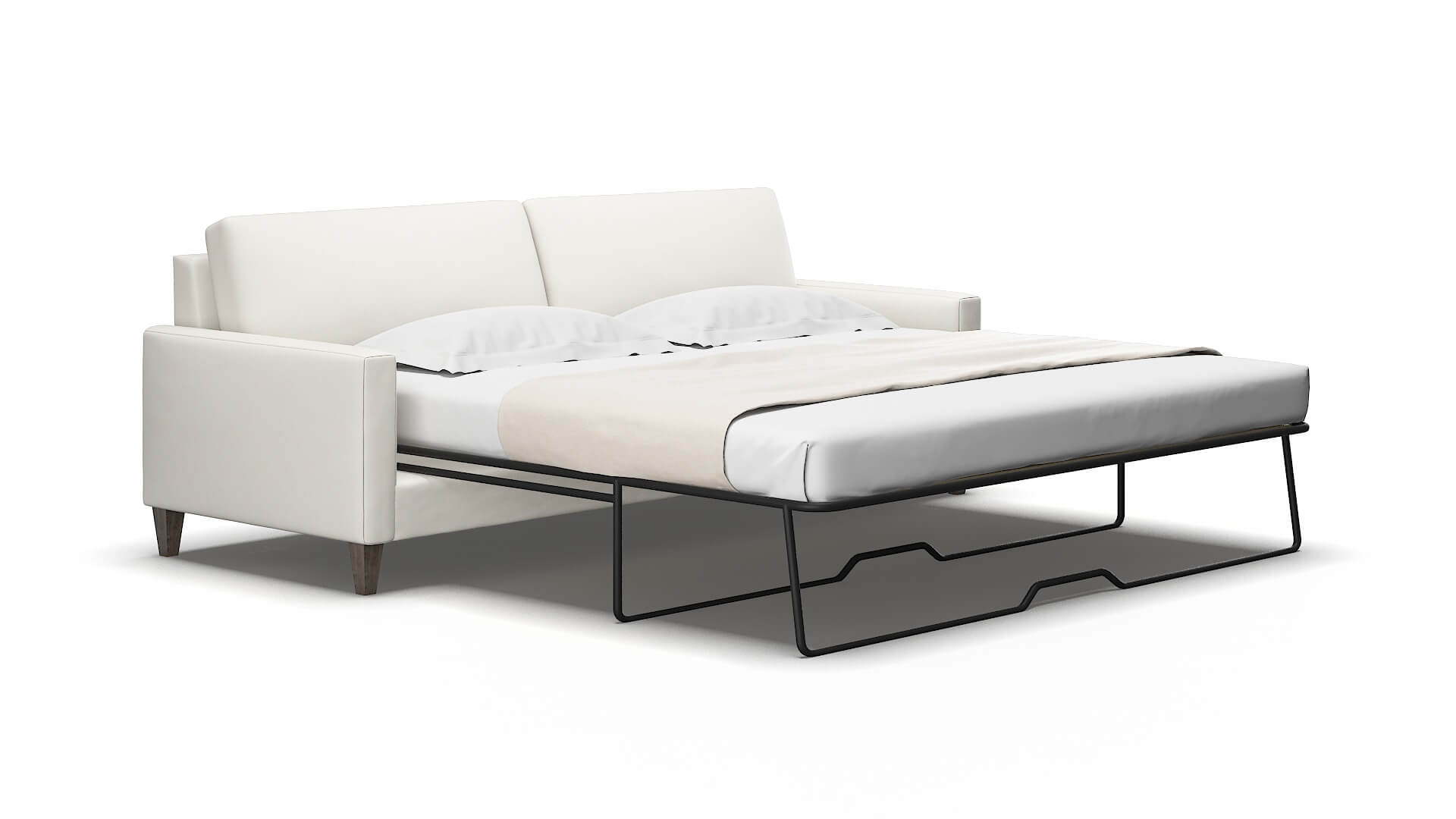 Cannes Keylargo oatmeal Sofa sleeper Espresso Legs  2