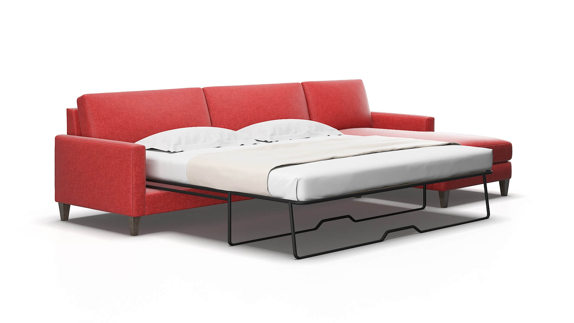 Cannes Keylargo ruby Panel sleeper Espresso Legs  2