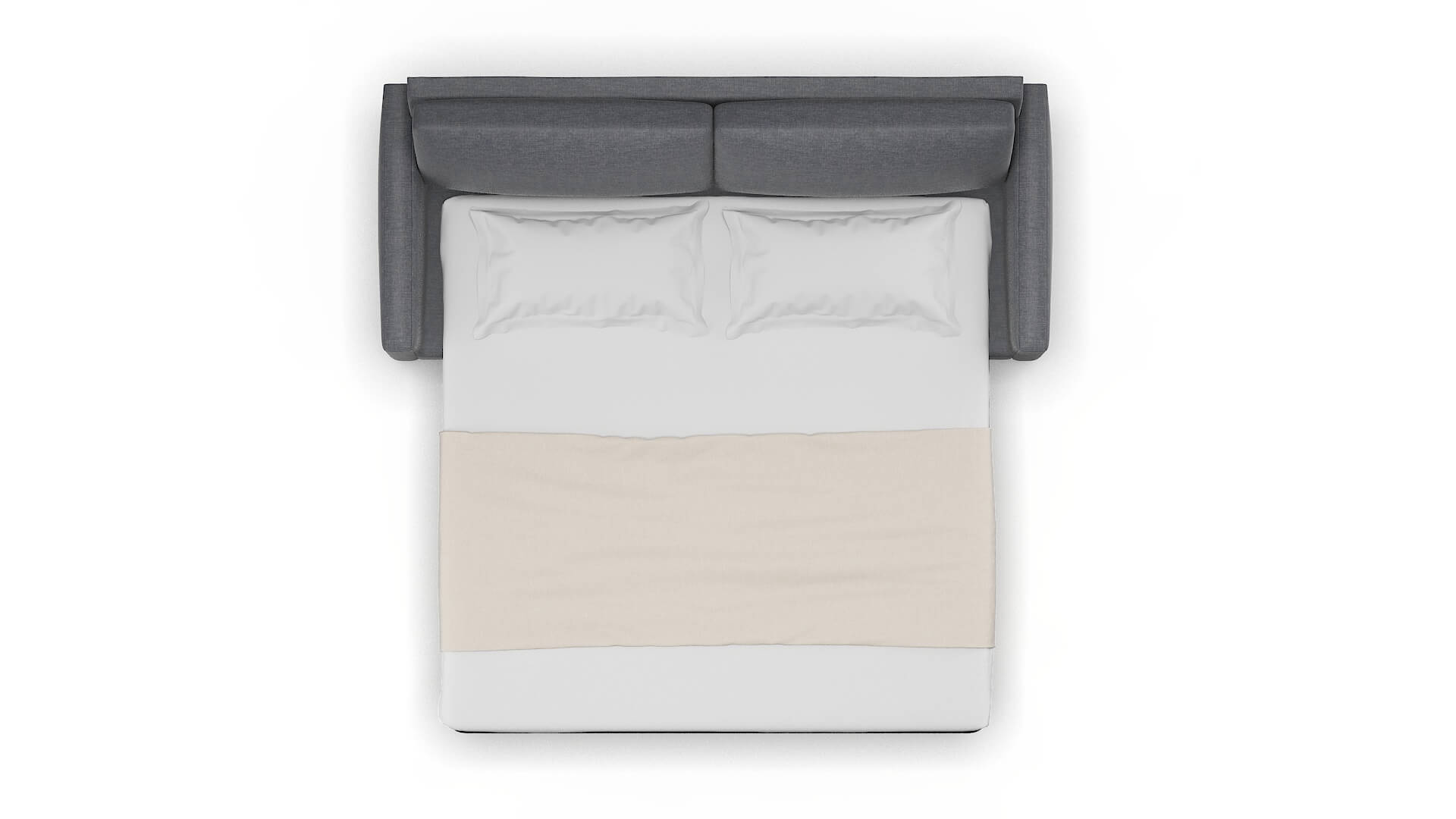 Cannes Lana Onyx Sofa Sleeper Espresso legs 3