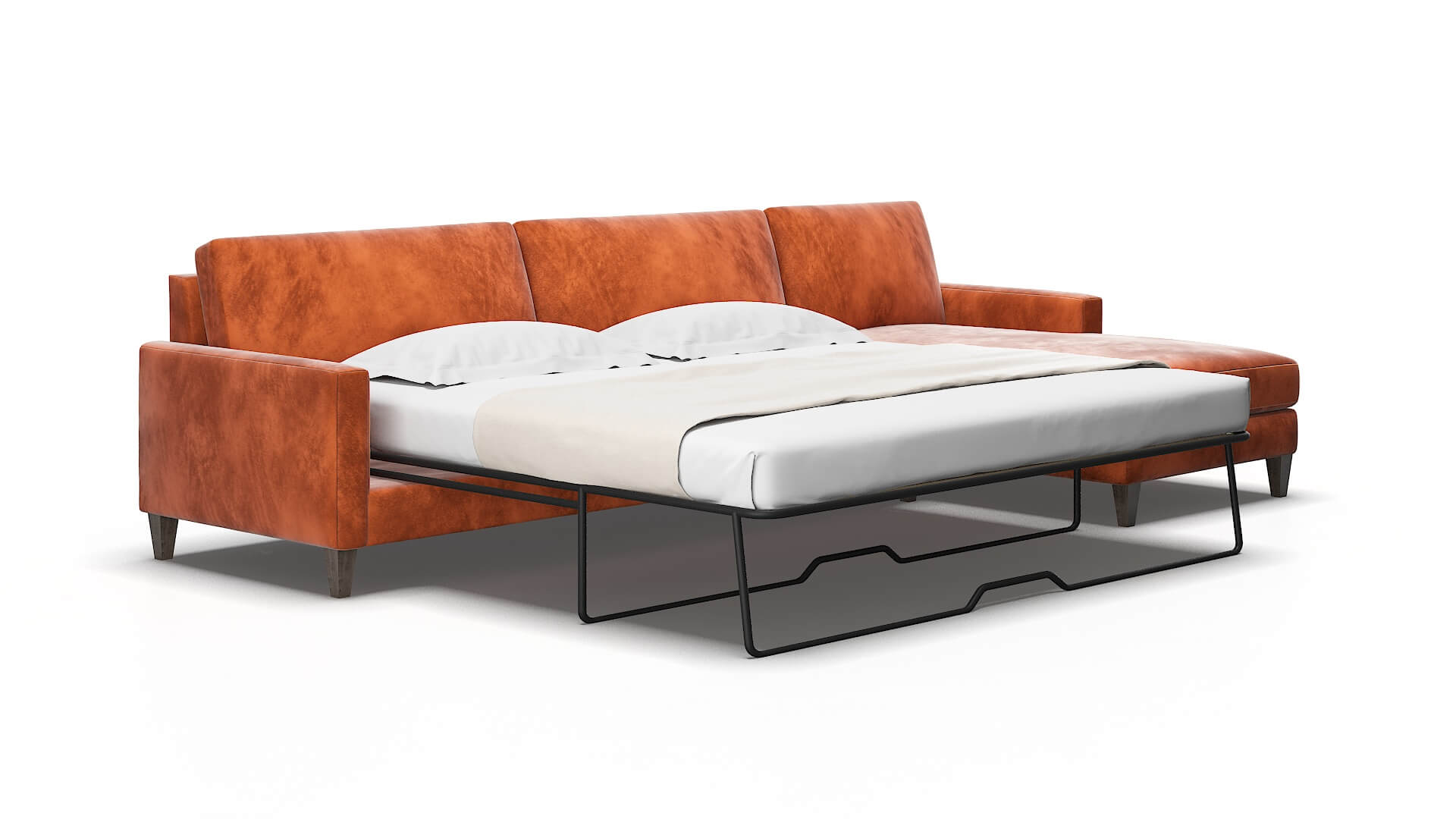 Cannes Loft copper Panel sleeper Espresso Legs  2