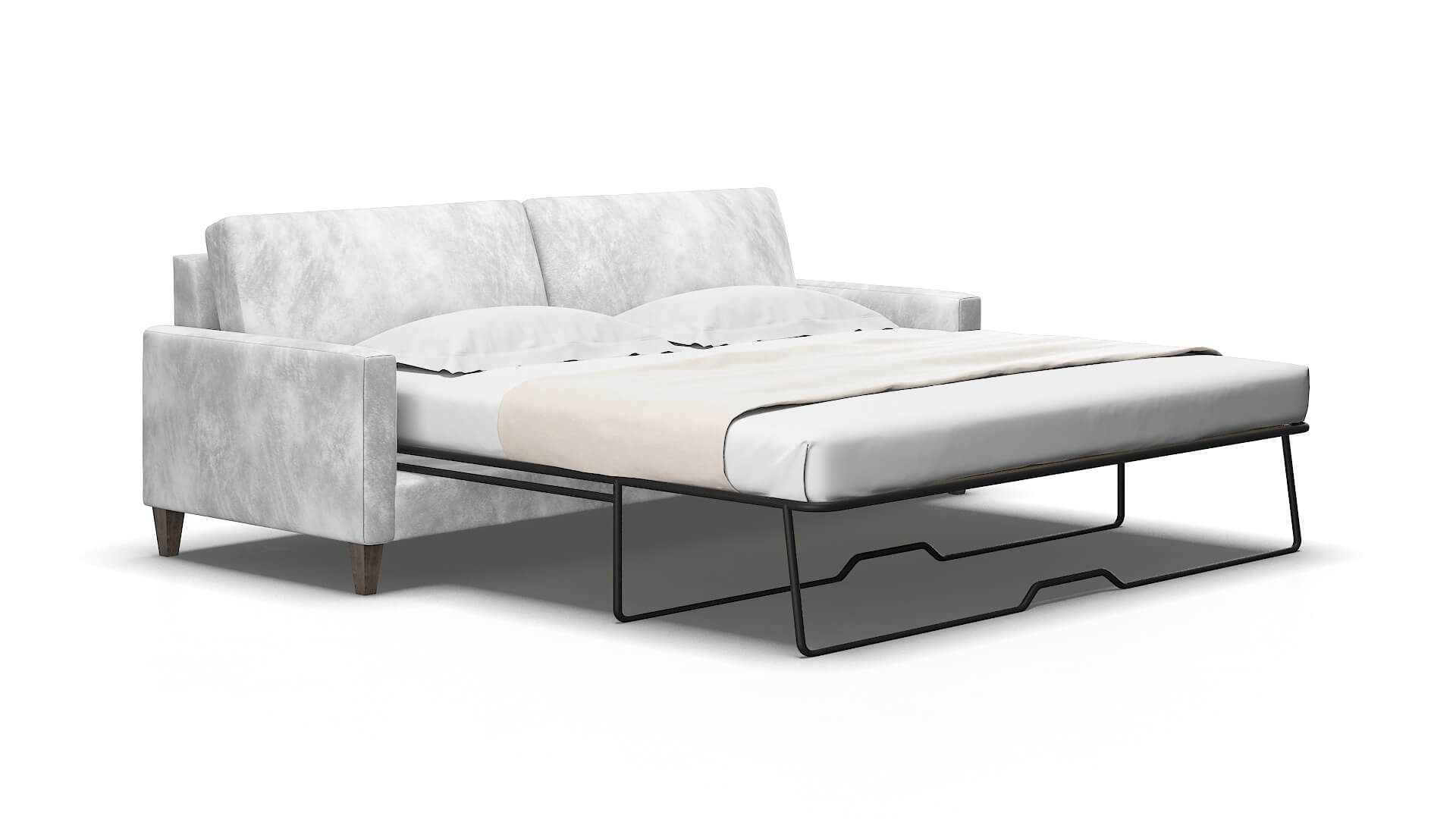 Cannes Loft snowfall Sofa sleeper Espresso Legs  2