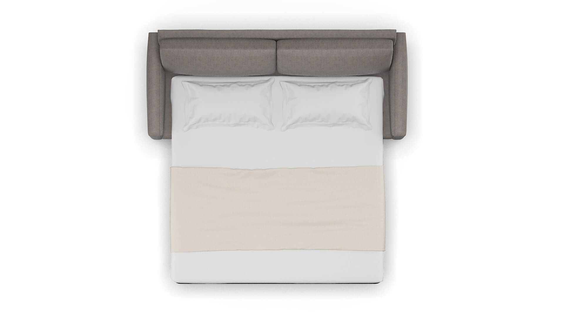 Cannes Noble Otter Sofa Sleeper Espresso legs 3